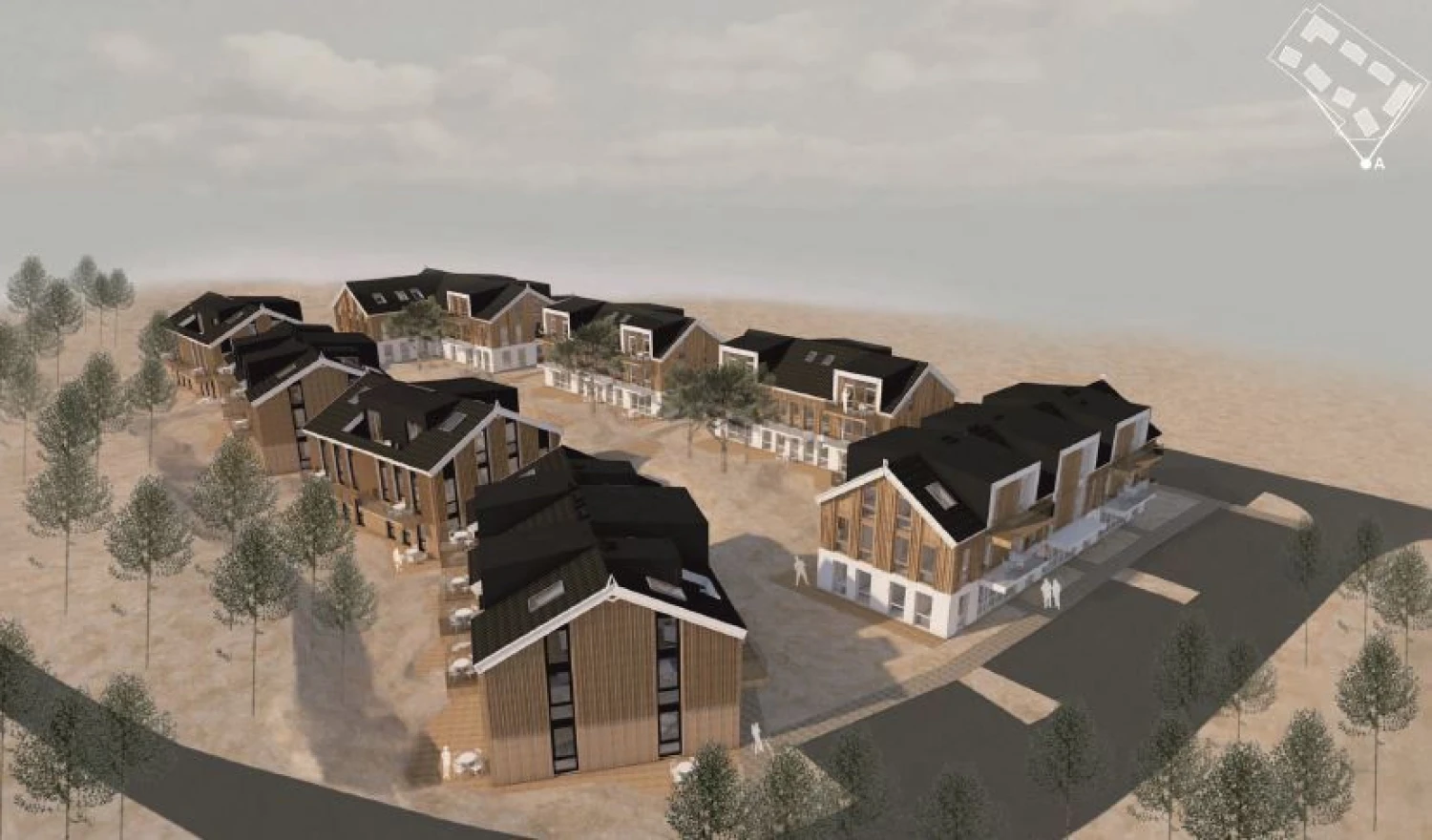 „G.A.L. architektų“ vizualizacija.