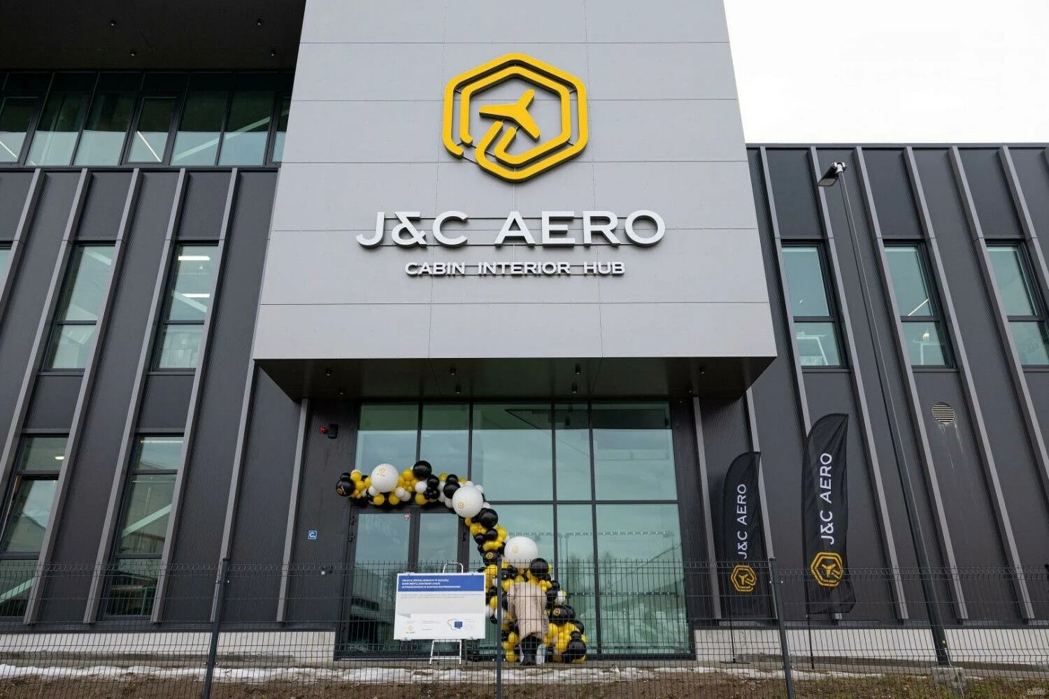 „J&C Aero“ orlaivių salonų gamybos centras Vilniuje. Juditos Grigelytės (VŽ) nuotr.