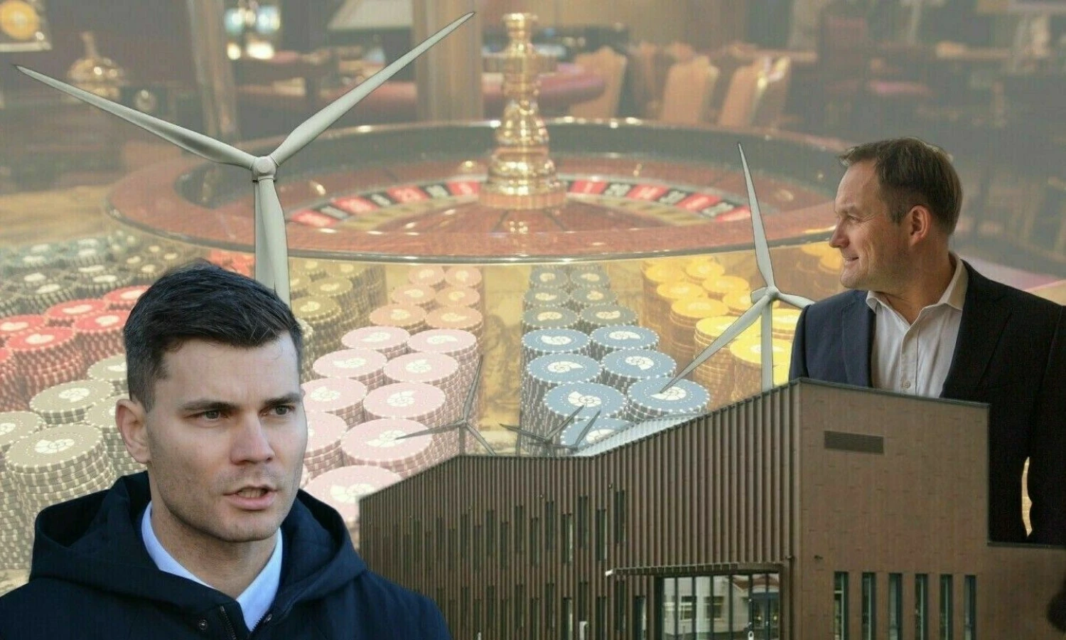 Šarūnas Stepukonis, buvęs „BaltCap Infrastructure Fund“ partneris (kairėje), ir Simonas Gustainis, „BaltCap“ vadovaujantis partneris. VŽ montažas.