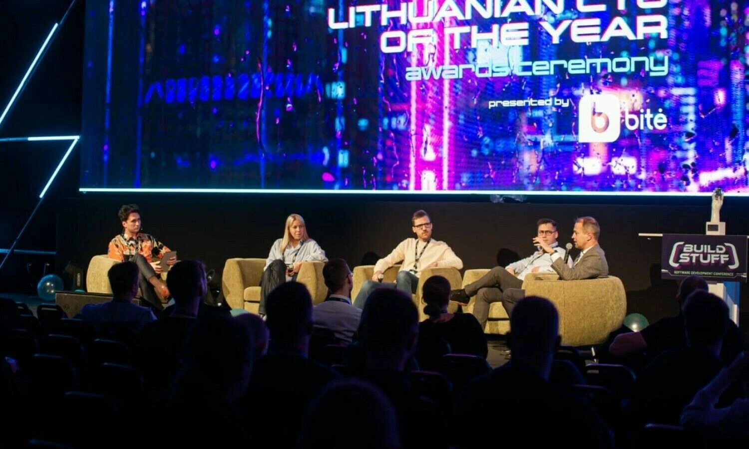Akimirkos iš „Lietuvos Metų CTO“ 2022 m.