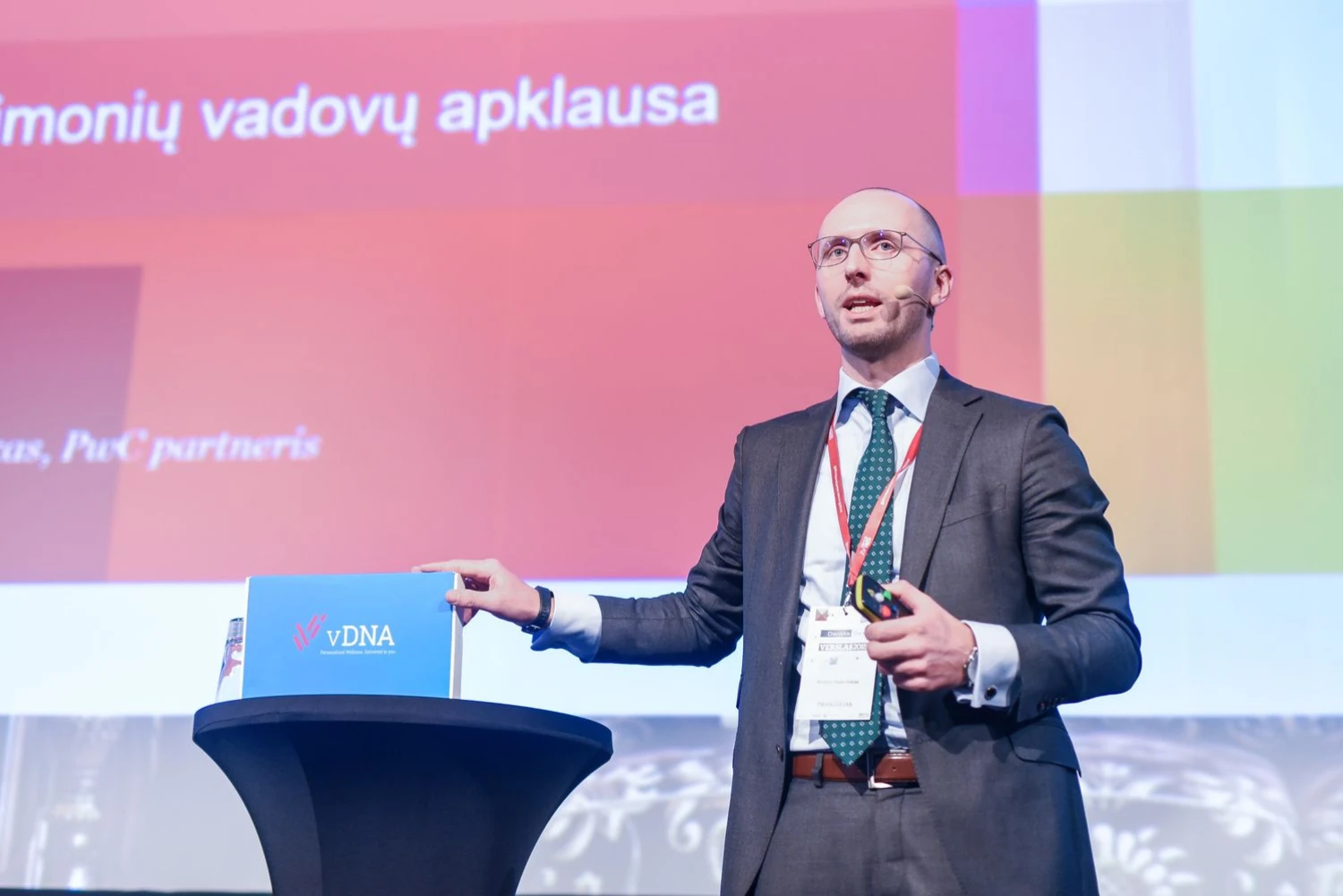 Nerijus Nedzinskas, PwC partneris, mokesčių ir teisės skyriaus Lietuvoje vadovas. Ryčio Galadausko (VŽ) nuotr.
