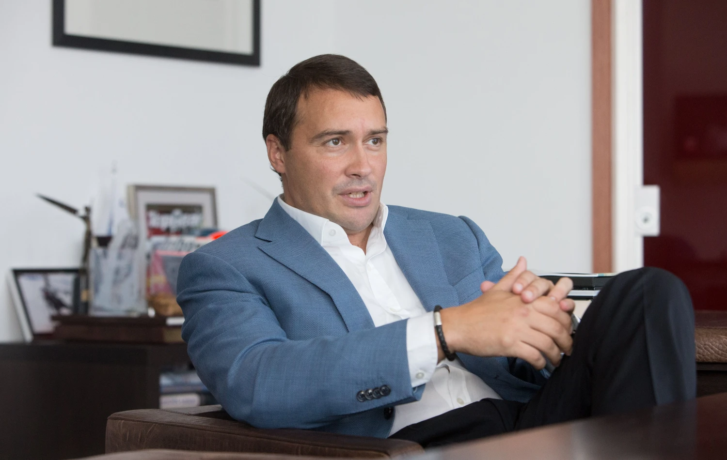 Jonas Garbaravičius, Jungtinės Karalystės bendrovės „Rigel Capital Partners“ akcininkas ir partneris. Juditos Grigelytės (VŽ) nuotr.