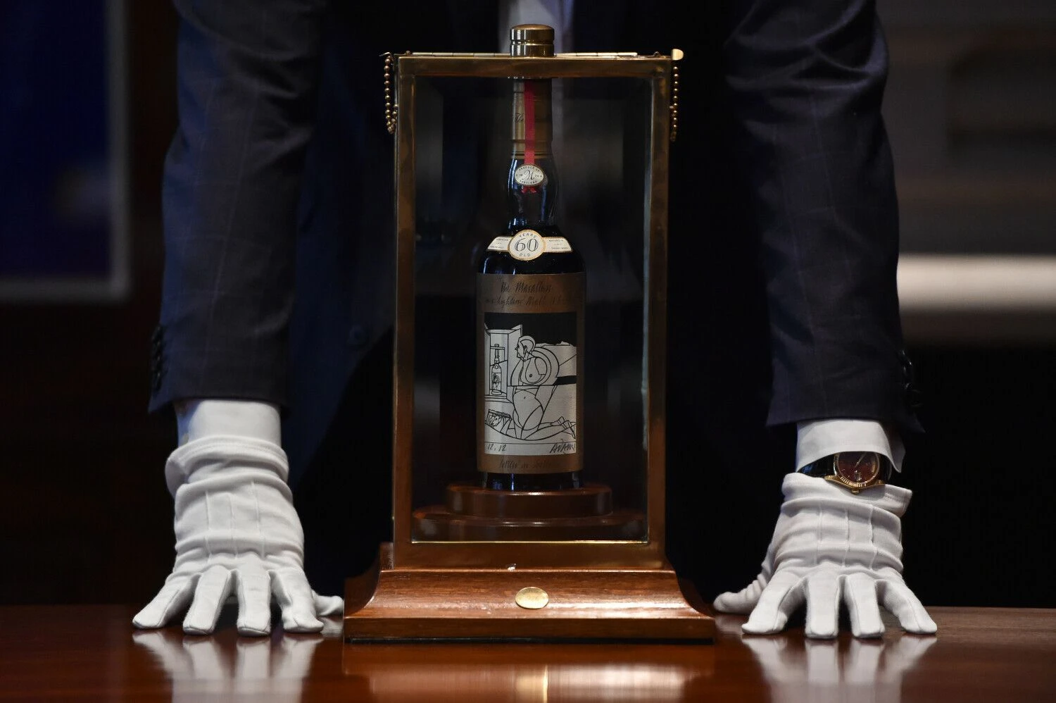 „Macallan Adami 1926“ šeštadienį buvo parduotas „Sotheby's“ Londone.