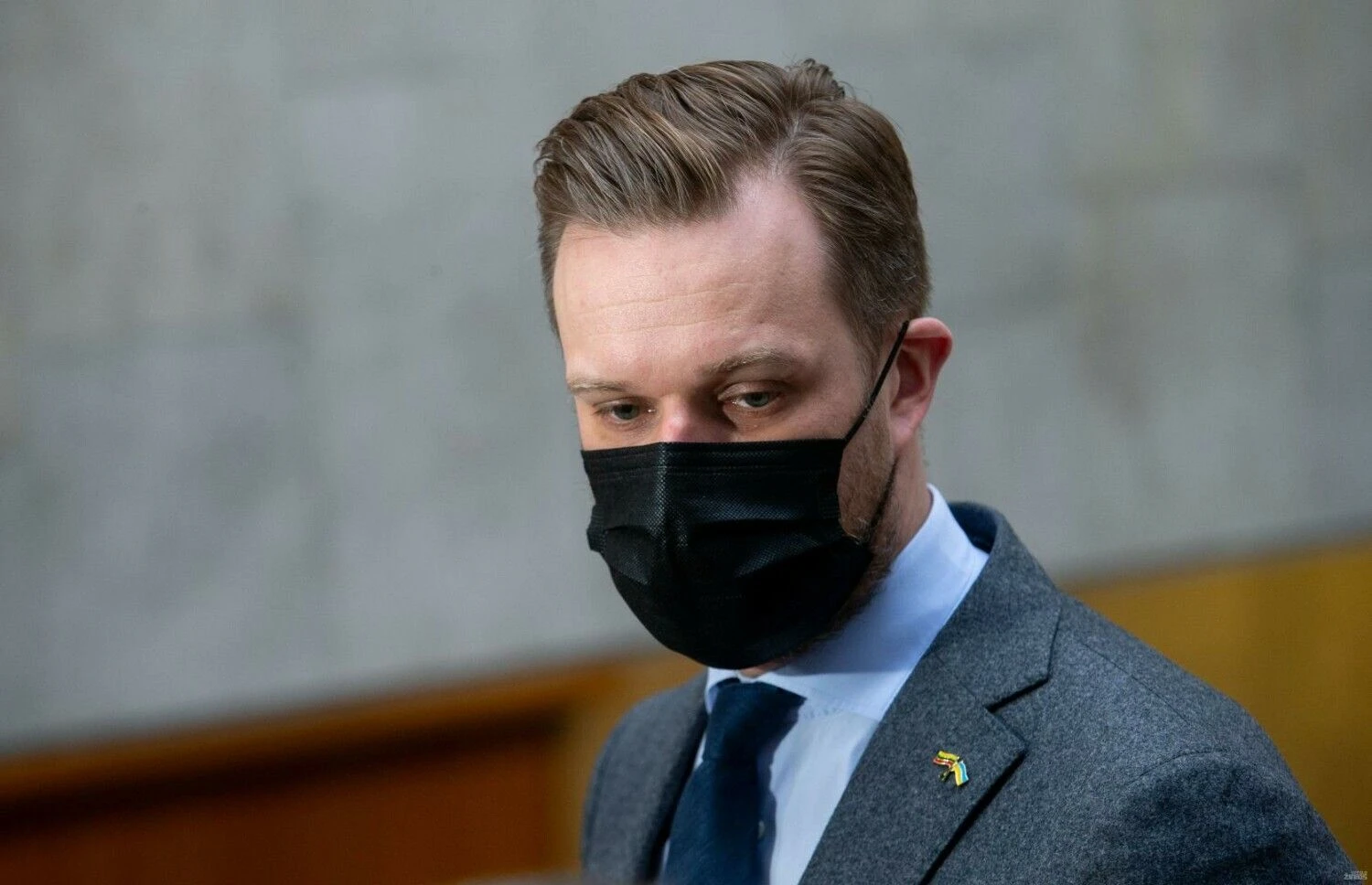 Gabrielius Landsbergis, užsienio reikalų ministras. Juditos Grigelytės (VŽ) nuotr.