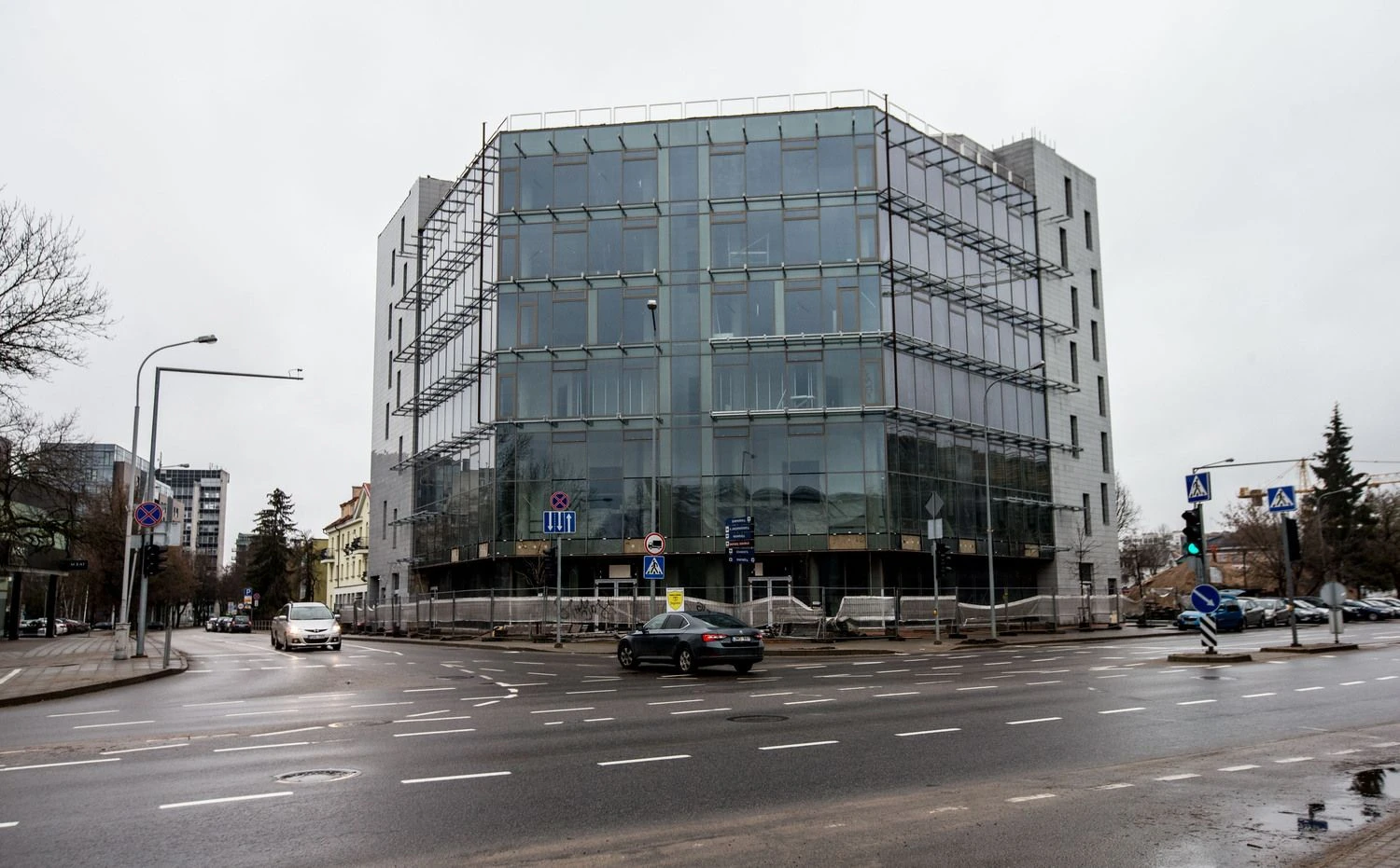 Statomi Maskvos namai Vilniuje, 2017 m. vasaris. Juditos Grigelytės (VŽ) nuotr.