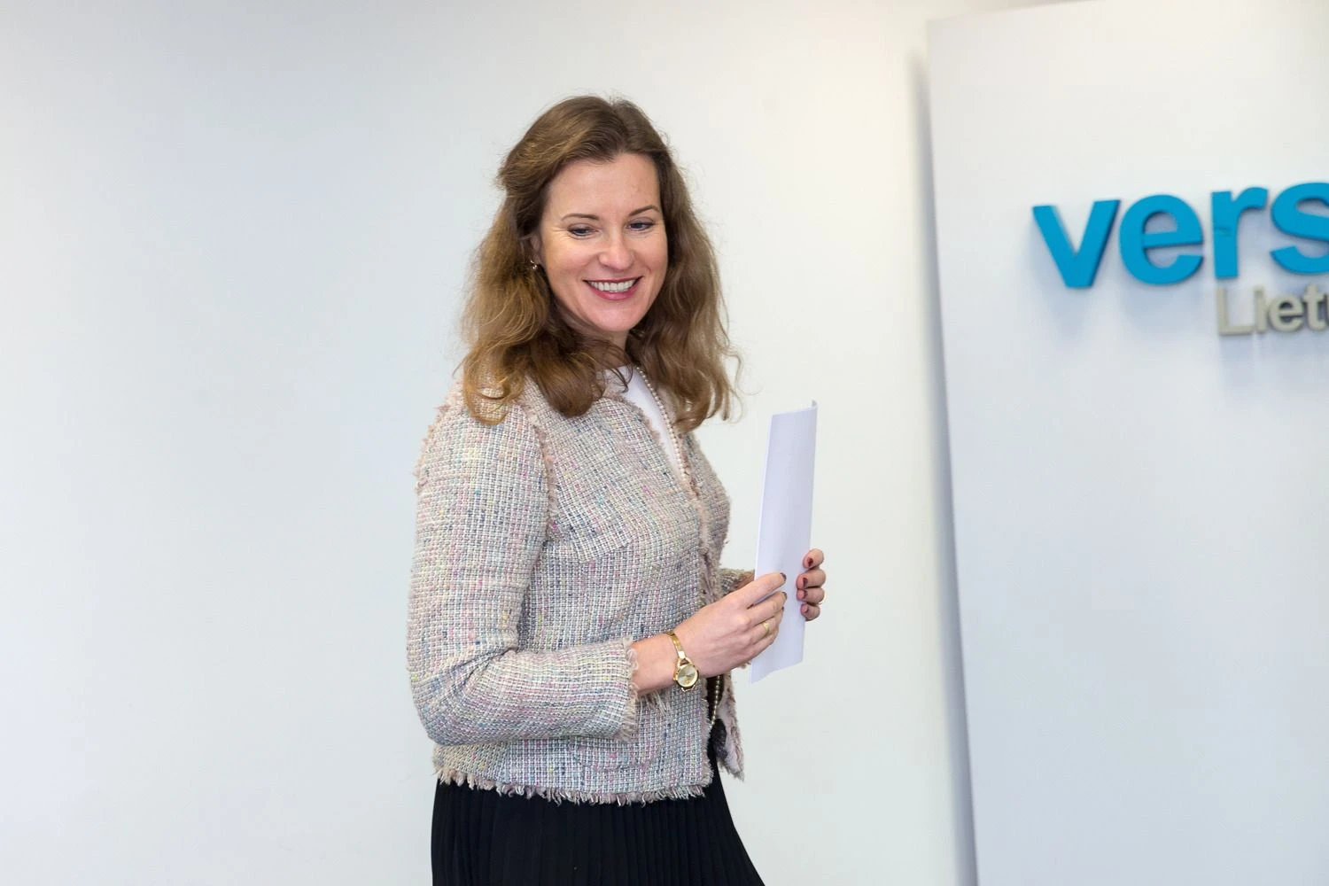 Daina Kleponė, VšĮ „Versli Lietuva“ generalinė direktorė: „Turėdami „Sodros“ lengvatą regione būtume labai konkurencingi. Su kitais mokesčiais viskas gerai, bet pagal darbo jėgos apmokestinimą mes neatrodome išskirtinai ar gerai.“ Vladimiro Ivanovo (VŽ) nuotr.