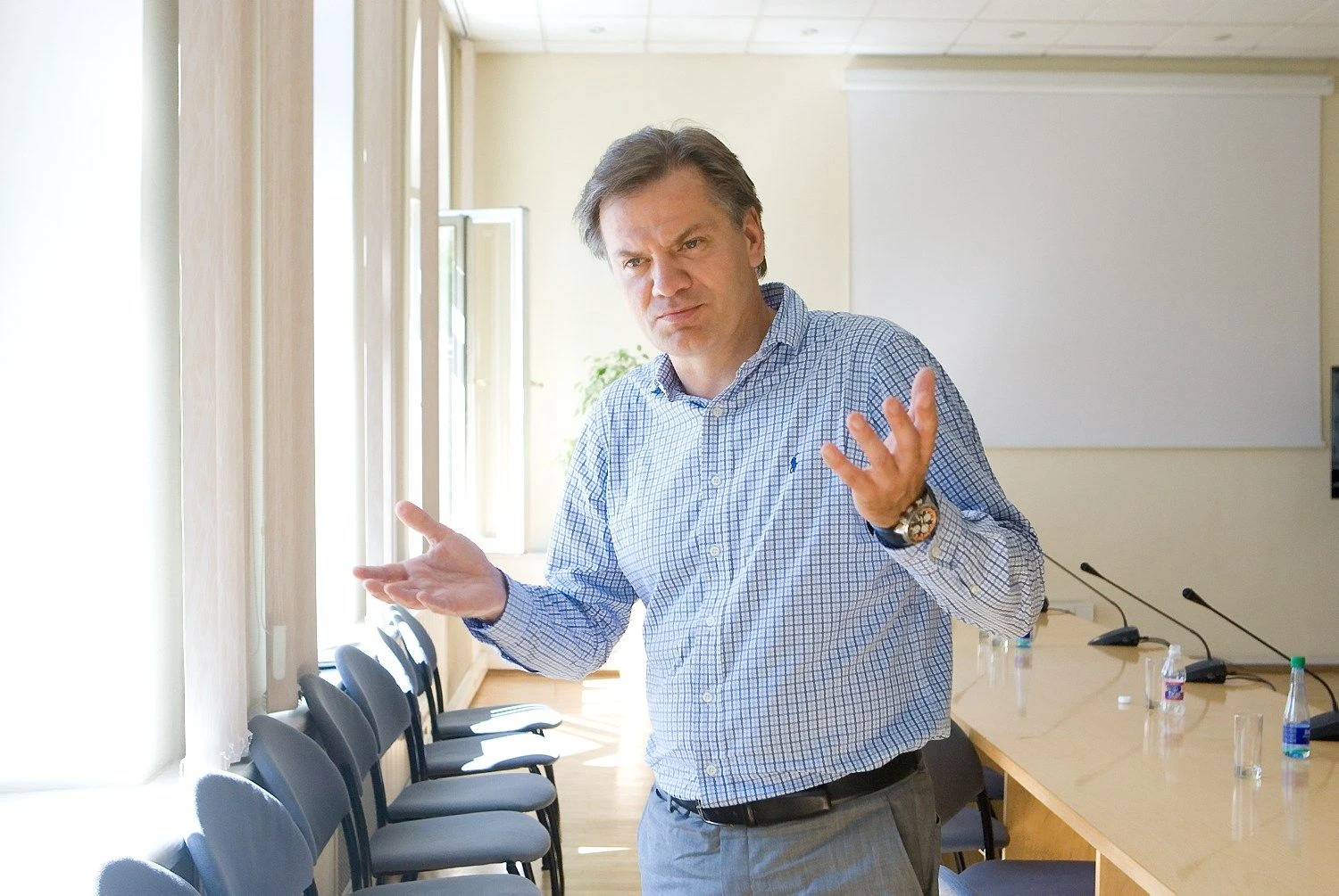 Dainius Pilkauskas, „Linas Agro Group“ Baltijos grūdų prekybos skyriaus vadovas.
Juditos Grigelytės (VŽ) nuotr.