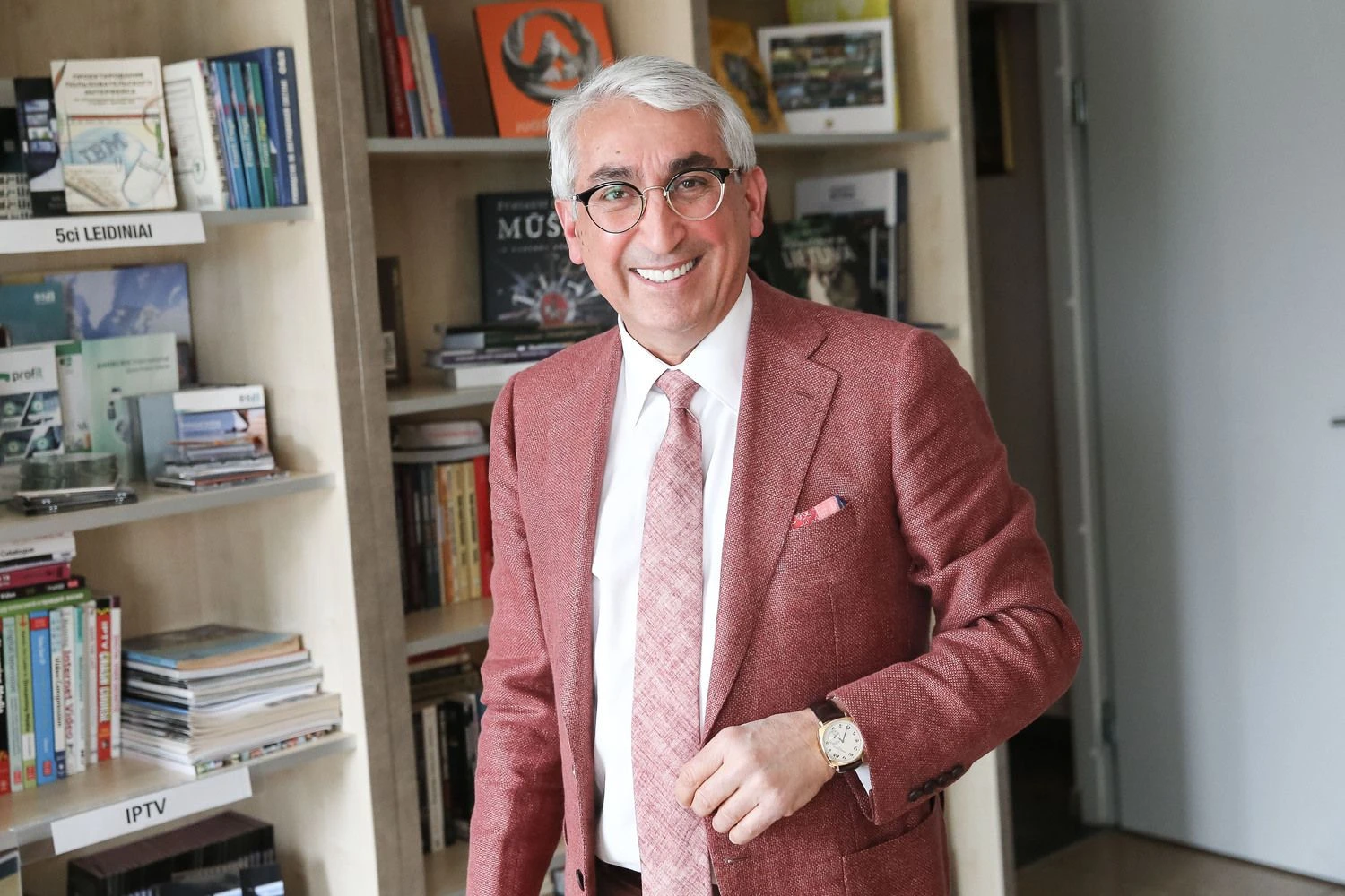 Idrakas Dadašovas, "Penkių kontinentų" įmonių grupės valdybos pirmininkas. Vladimiro Ivanovo (VŽ) nuotr.