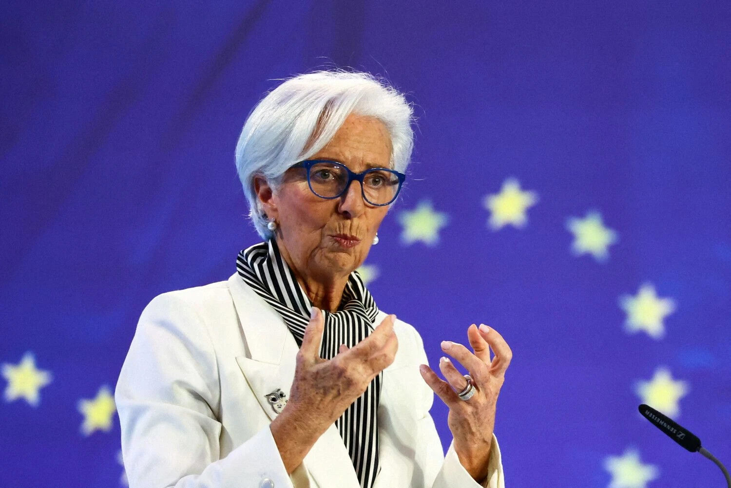 Christine Lagarde, ECB prezidentė. Kai Pfaffenbach („Reuters“ / „Scanpix“) nuotr.