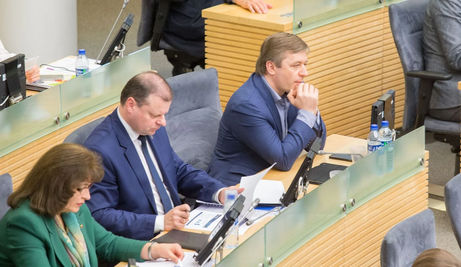Seimo valdantieji įsitikinę, kad turės pakankamai balsų patvirtinti kitų metų biudžetą. Juditos Grigelytės (VŽ) nuotr.