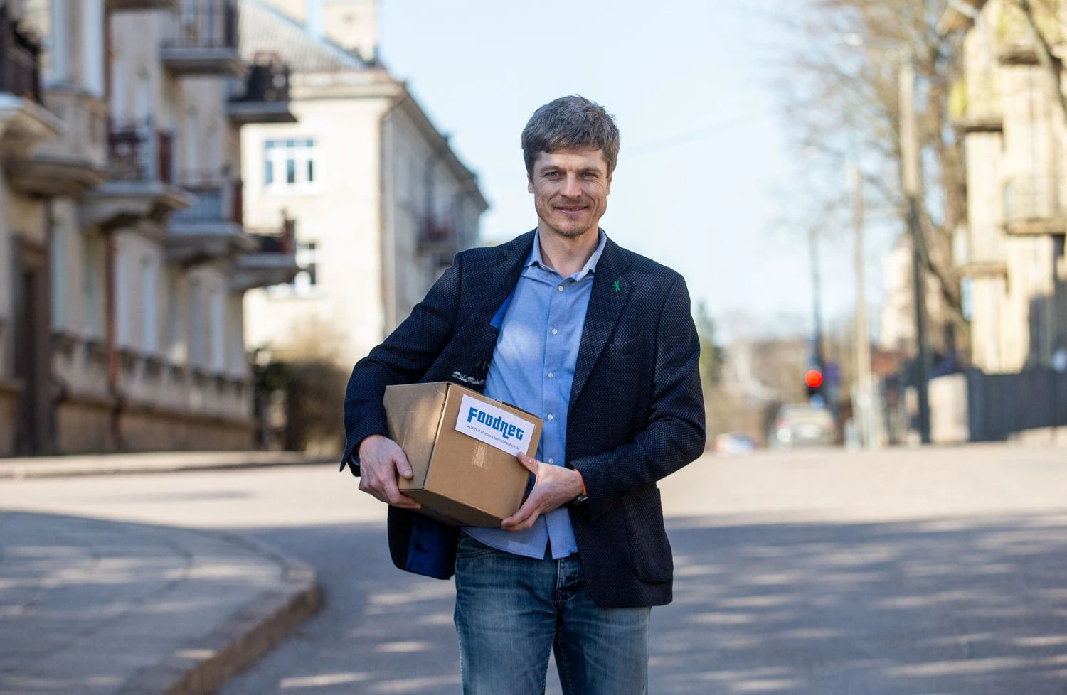 Donaldas Andziulis, „Foodnet“ rinkodaros ir komunikacijos vadovas. Juditos Grigelytės (VŽ) nuotr.