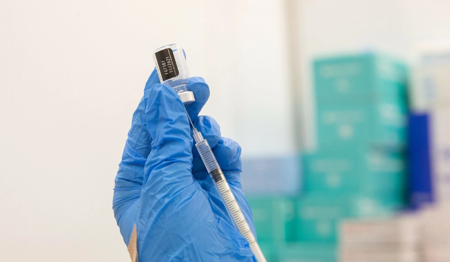 Vakcinacijos centras Vilniuje. Juditos Grigelytės nuotr.