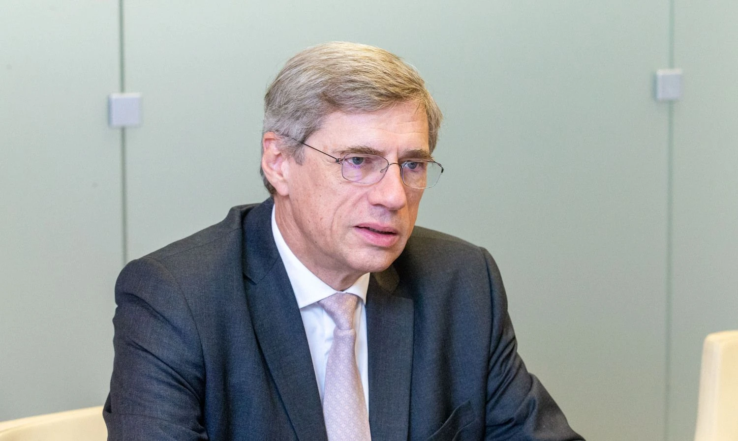 Thierry Franckas de Preaumontas, „Idex“ grupės prezidentas. Juditos Grigelytės (VŽ) nuotr.