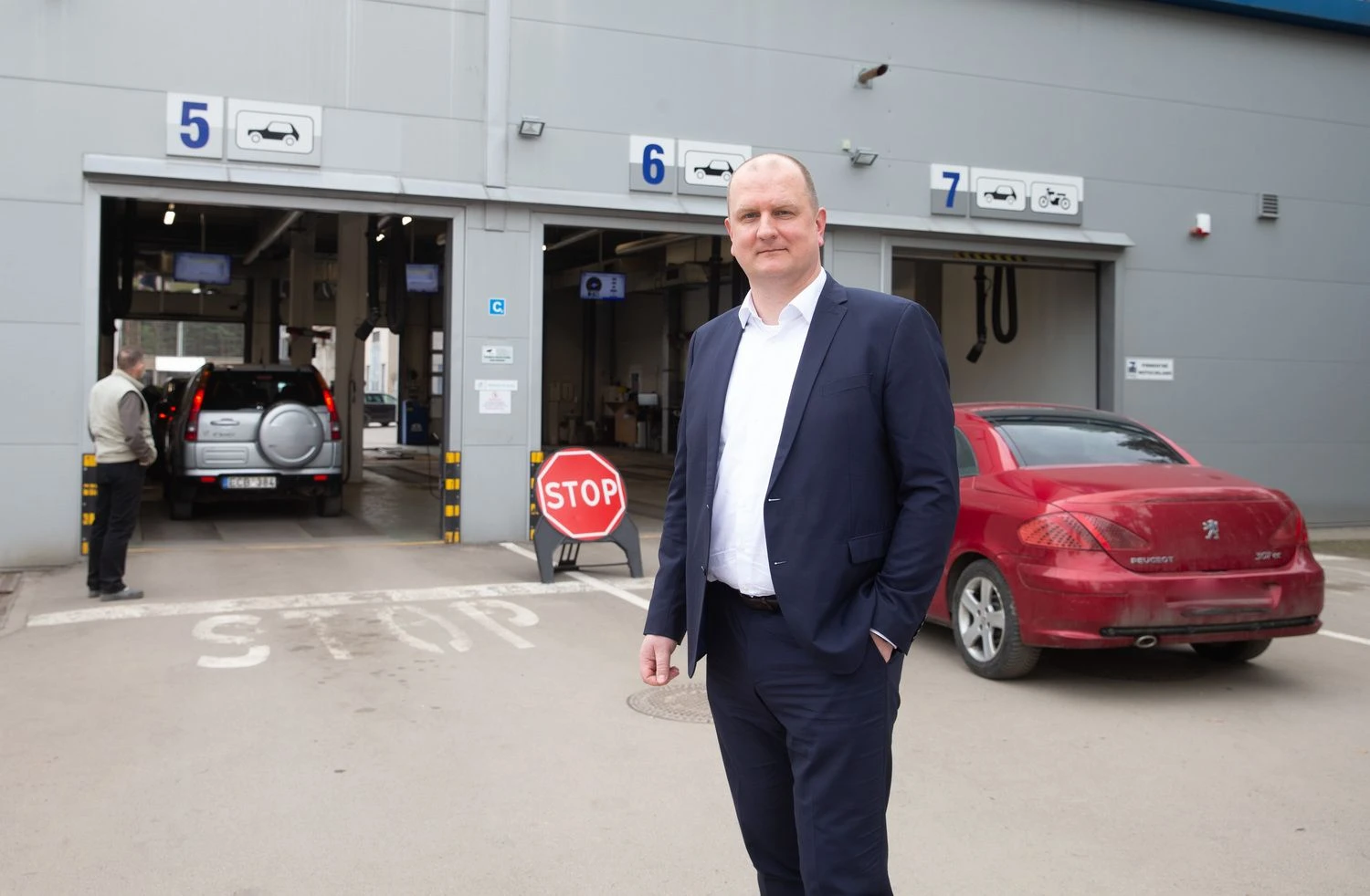 Domas Sidaravičius, UAB „Tuvlita“ generalinis direktorius. Juditos Grigelytės (VŽ) nuotr.