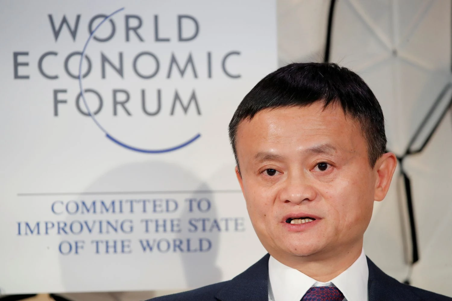 Jack Ma, „Alibaba Group“ įkūrėjas. Arndo Wiegmanno („Reuters“ / „Scanpix“) nuotr.