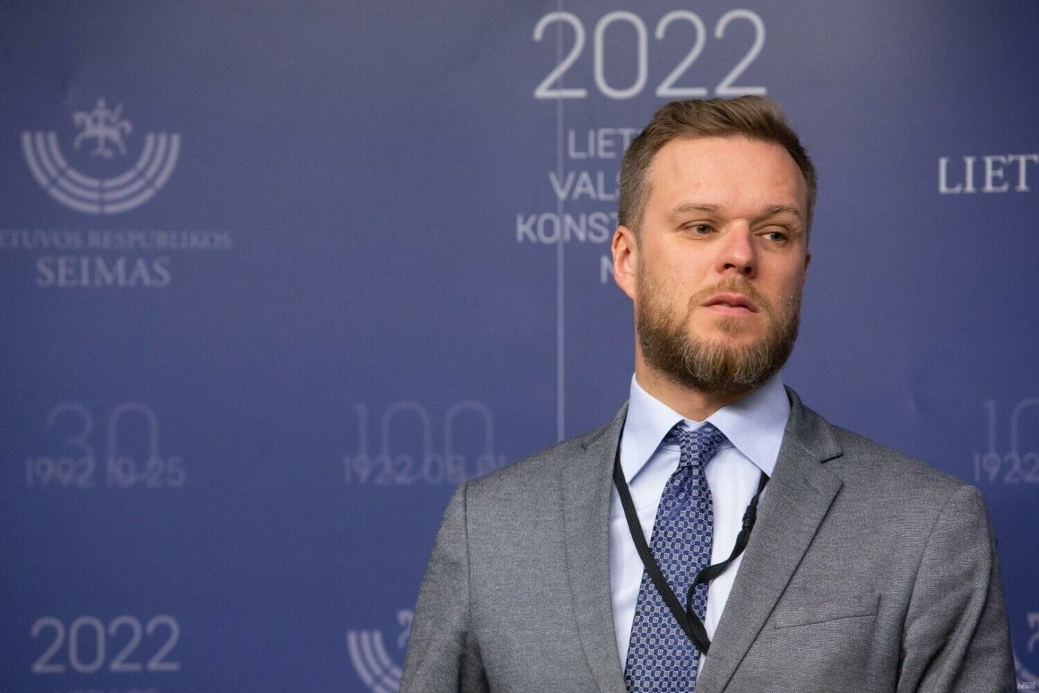 Gabrielius Landsbergis, Lietuvos užsienio reikalų ministras. Vladimiro Ivanovo (VŽ) nuotr.