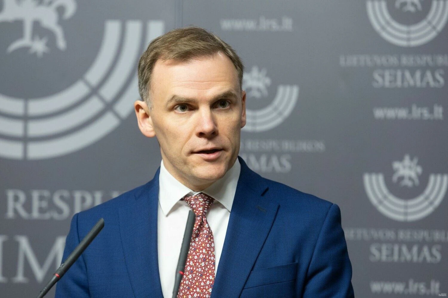 Mindaugas Lingė, Seimo narys. Juditos Grigelytės (VŽ) nuotr.