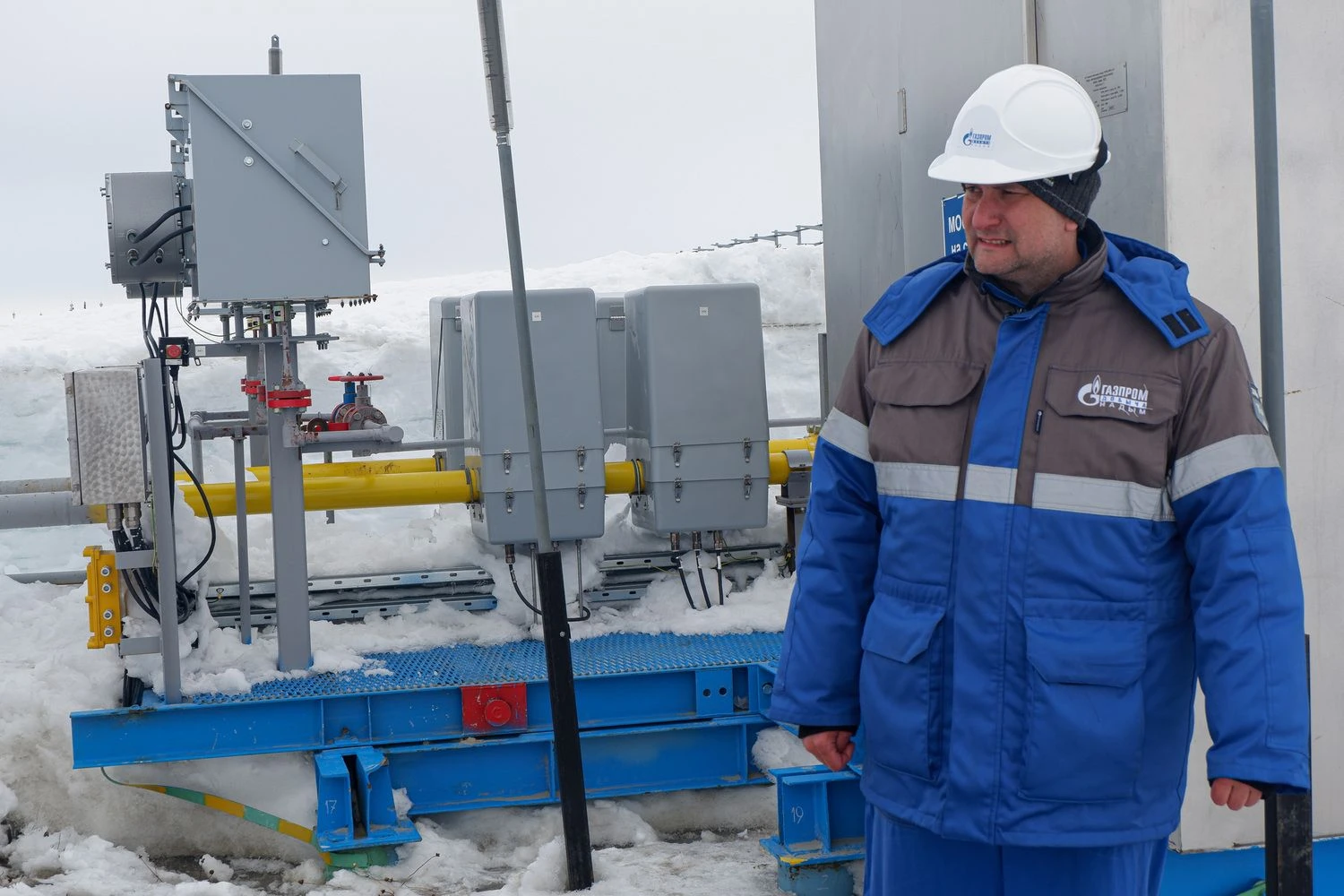 Jamalo pusiasalis, „Gazprom“ Bovanenkovo dujų telkinys. Naglio Navako (VŽ) nuotr.