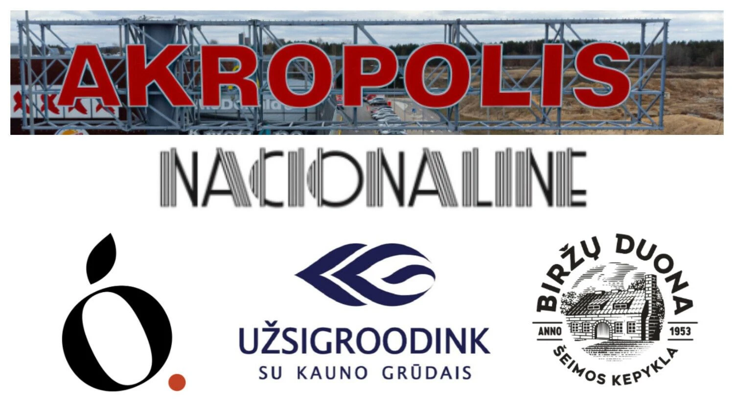 VŽ koliažas iš registruojamų prekių ženklų.