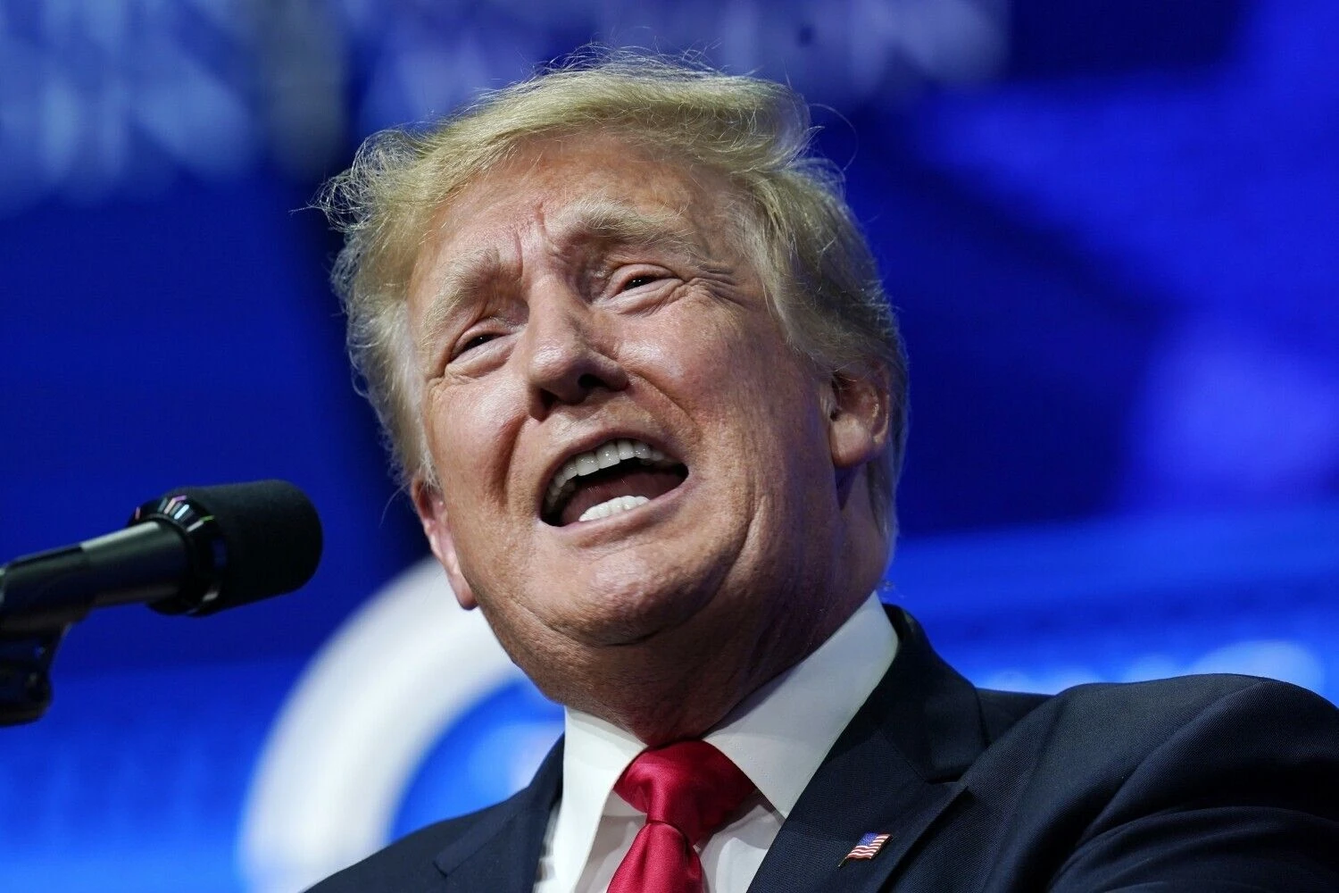 Buvęs JAV prezidentas Donaldas Trumpas. Rosso D. Franklino (AP / „Scanpix“) nuotr.