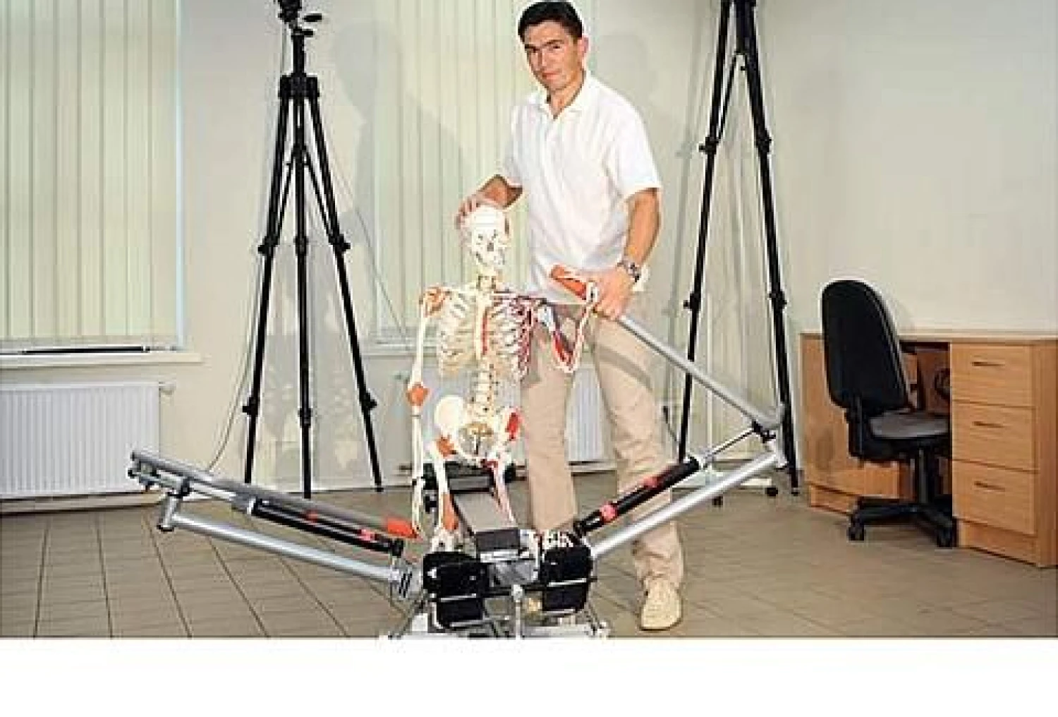 Aurelijus Domeika, UAB "Alibi", kuriančios irklavimo treniruoklį, vadovas.