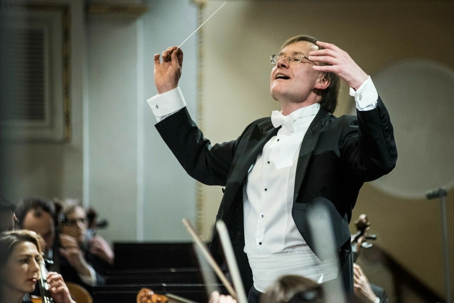 Dirigentas Robertas Šervenikas. Dmitrijaus Matvejevo nuotr.