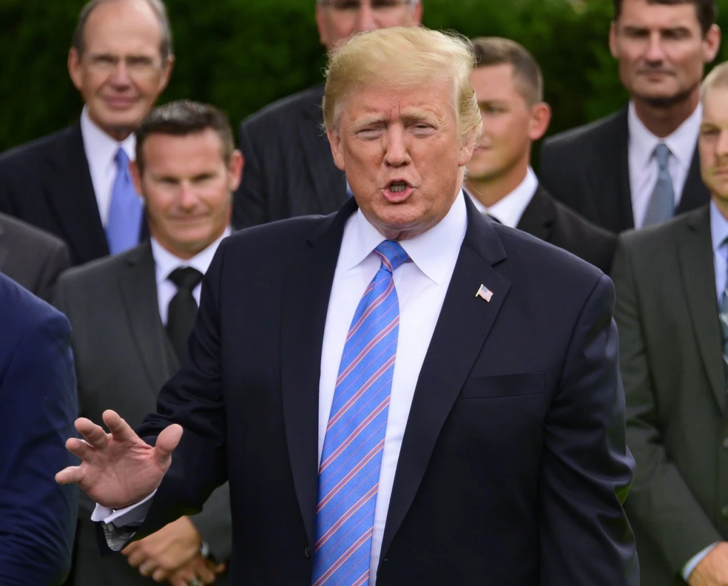 Donaldas Trumpas, JAV prezidentas. Rono Sachso („Reuters“ / „Scanpix“) nuotr. 