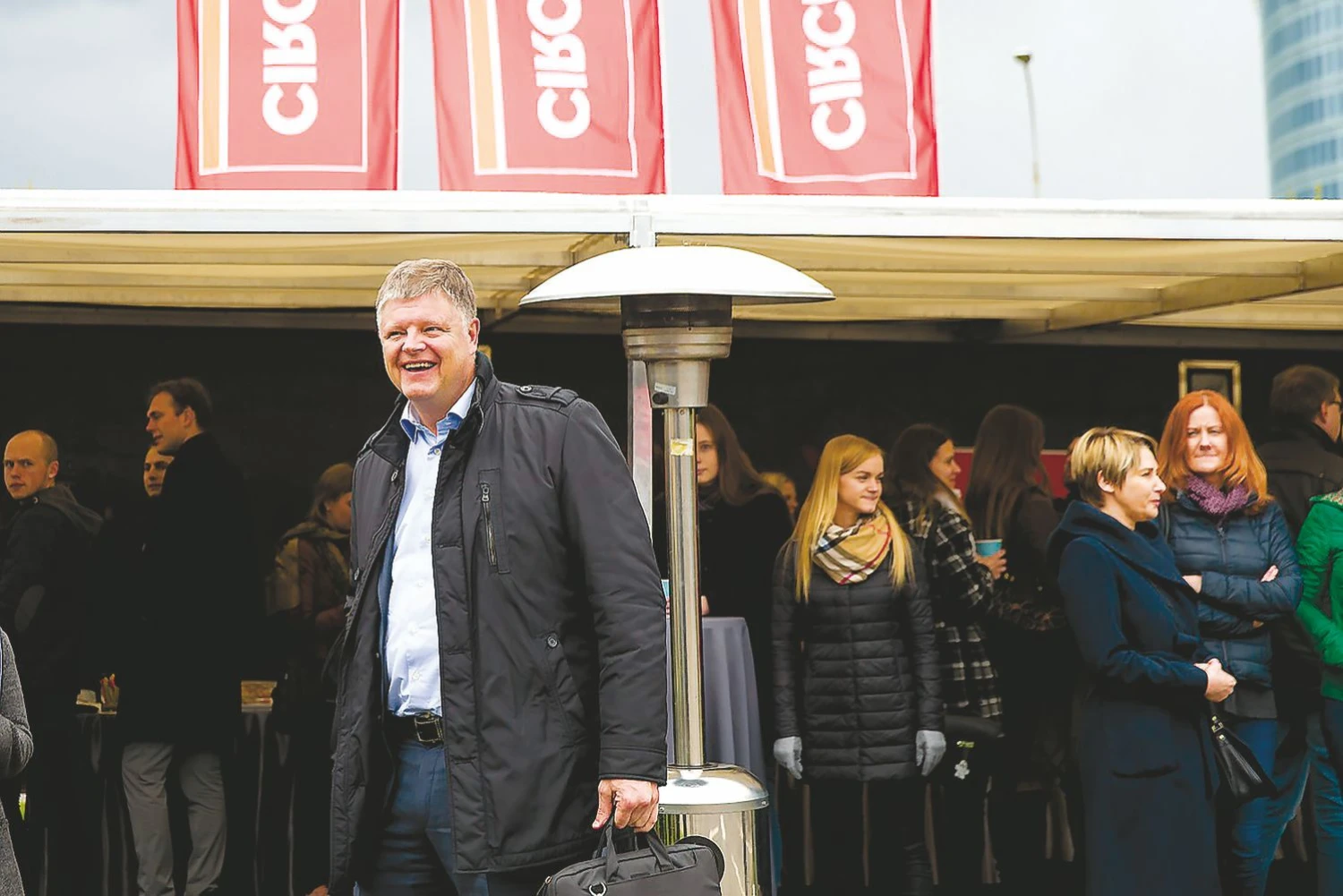 Jacobas Schramas, „Circle K Europe“ prezidentas, sako, kad jei sekasi apratnauti žmones, reikia tai išnaudoti. Vladimiro ivanovo (VŽ) nuotr.