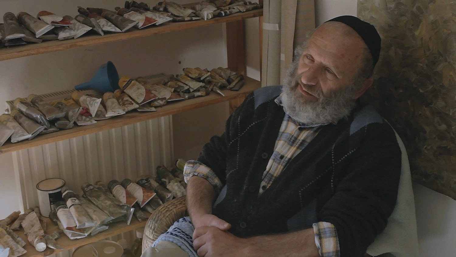 Kadras iš Elžbietos Josadės dokumentinio filmo “Dialogas su Josefu”. Nacionalinė filmo premjera įvyks festivalyje ,,Scanorama”. Festivalio nuotr. 
