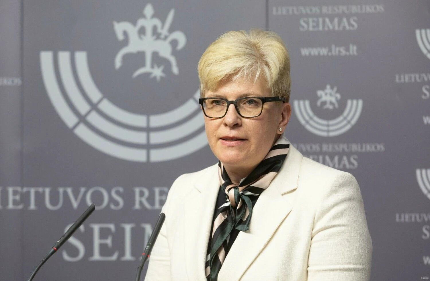 Ingrida Šimonytė, ministrė pirmininkė. Juditos Grigelytės (VŽ) nuotr.