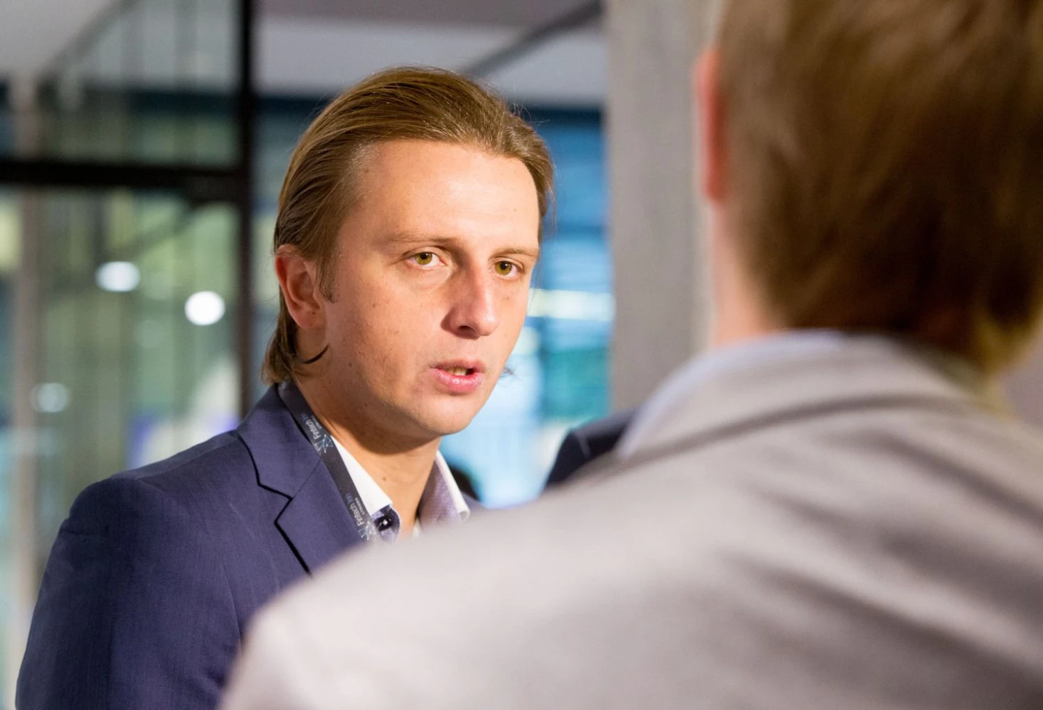 Finansinių paslaugų startuolio „Revolut“ vadovas Nikolajus Storonskis. Juditos Grigelytės (VŽ) nuotr.