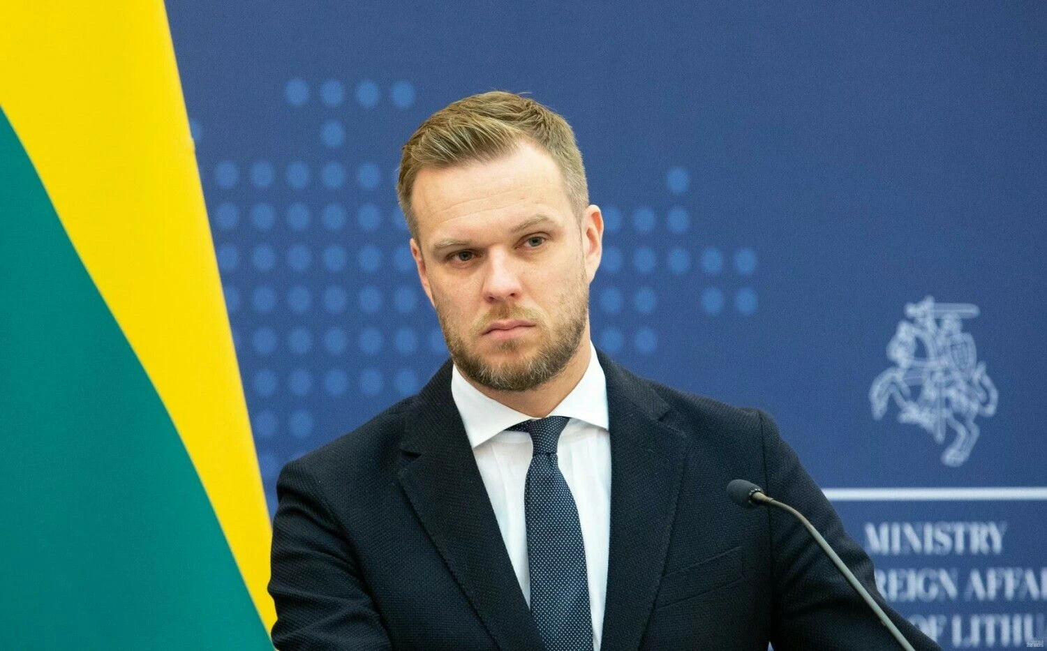 Gabrielius Landsbergis, Lietuvos užsienio reikalų ministras. Juditos Grigelytės (VŽ) nuotr.