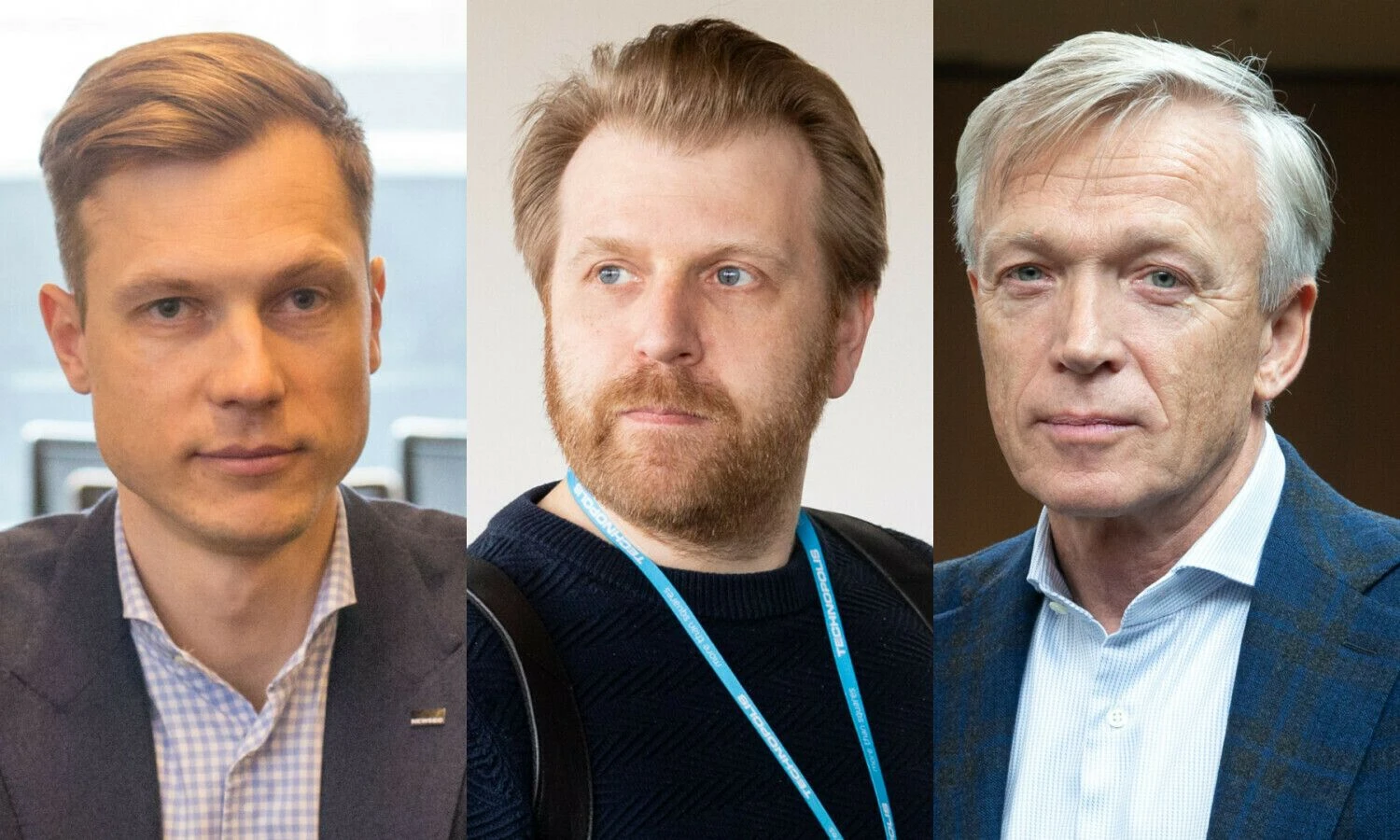 Martynas Babilas, „Newsec“ nuomininkų atstovavimo grupės vadovas, Linas Savickas, „Technopolis Lietuvos“ vadovas, Arvydas Avulis, „Hanner“ valdybos pirmininkas. VŽ koliažas.
