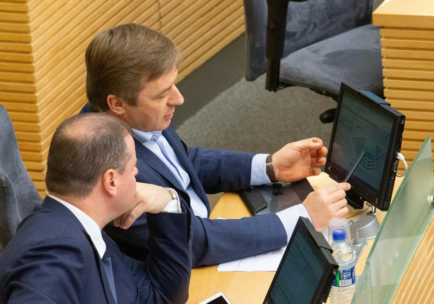 Ramūnas Karbauskis, Saulius Skvernelis Juditos Grigelytės (VŽ) nuotr.