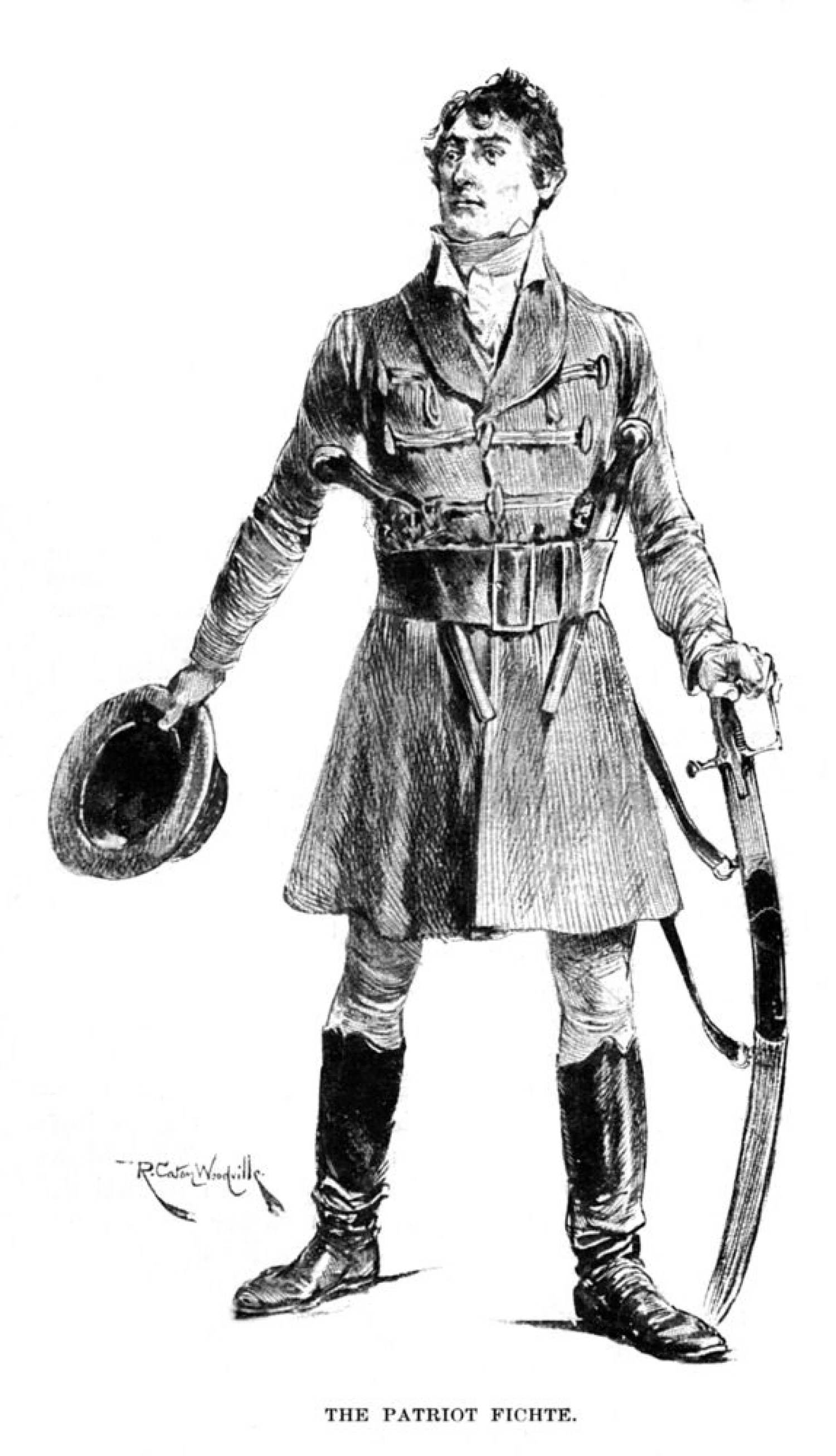 Johannas Gottliebas Fichte rėžia kaip šiandieniai dirbtinio intelekto guru: žmogus iš esmės veikia algoritmiškai. „Mary Evans Picture Library“ piešinys