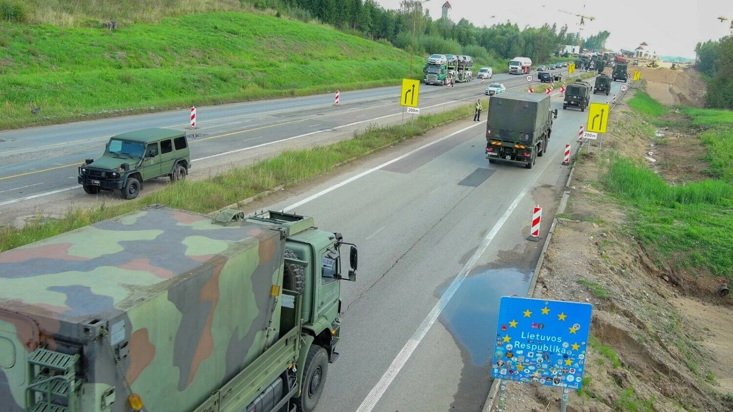 Luko Tamošiūno ir Tomo Kavaliausko (Lietuvos kariuomenės) nuotr.