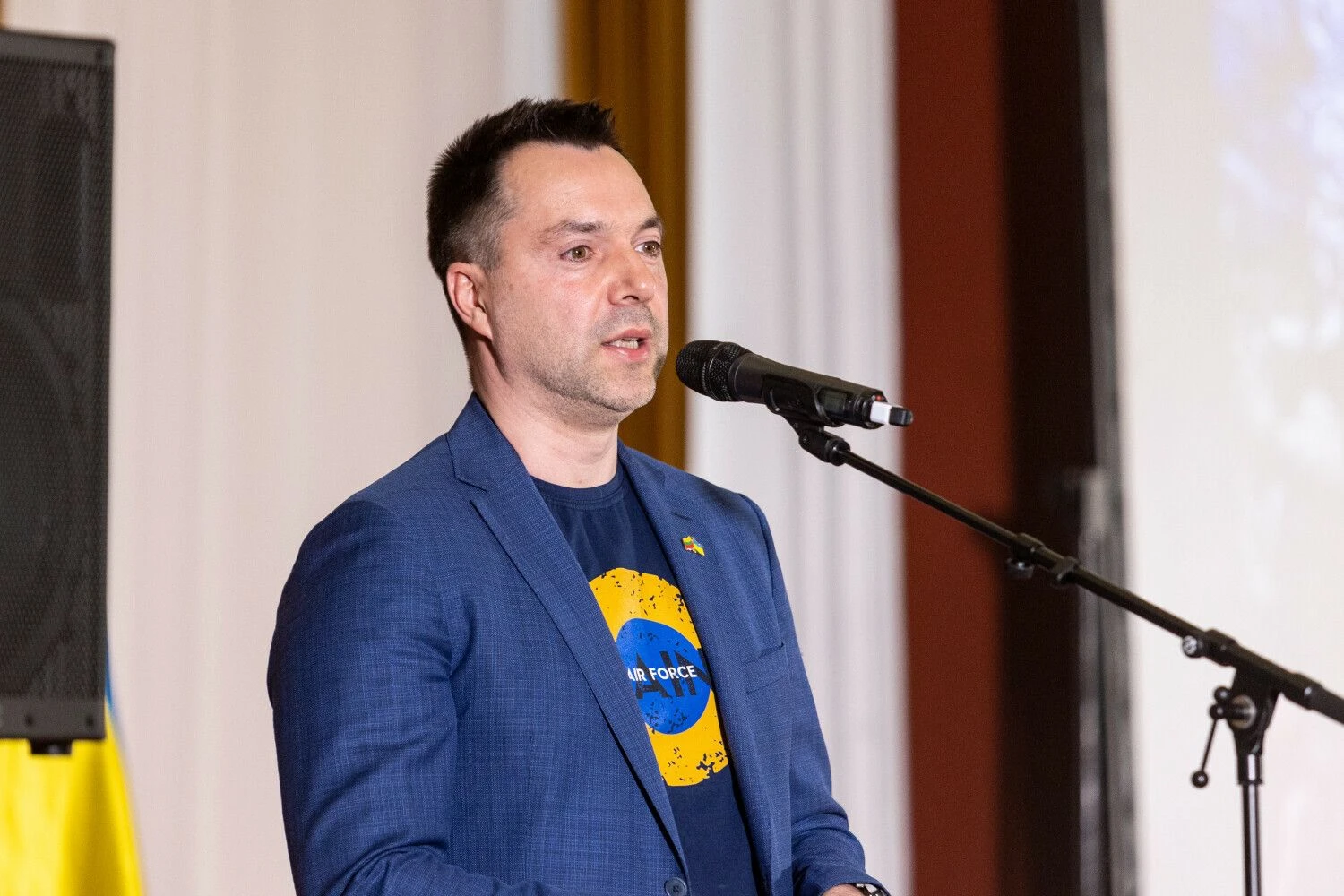 Oleksijus Arestovyčius. Pauliaus Peleckio (BNS) nuotr.