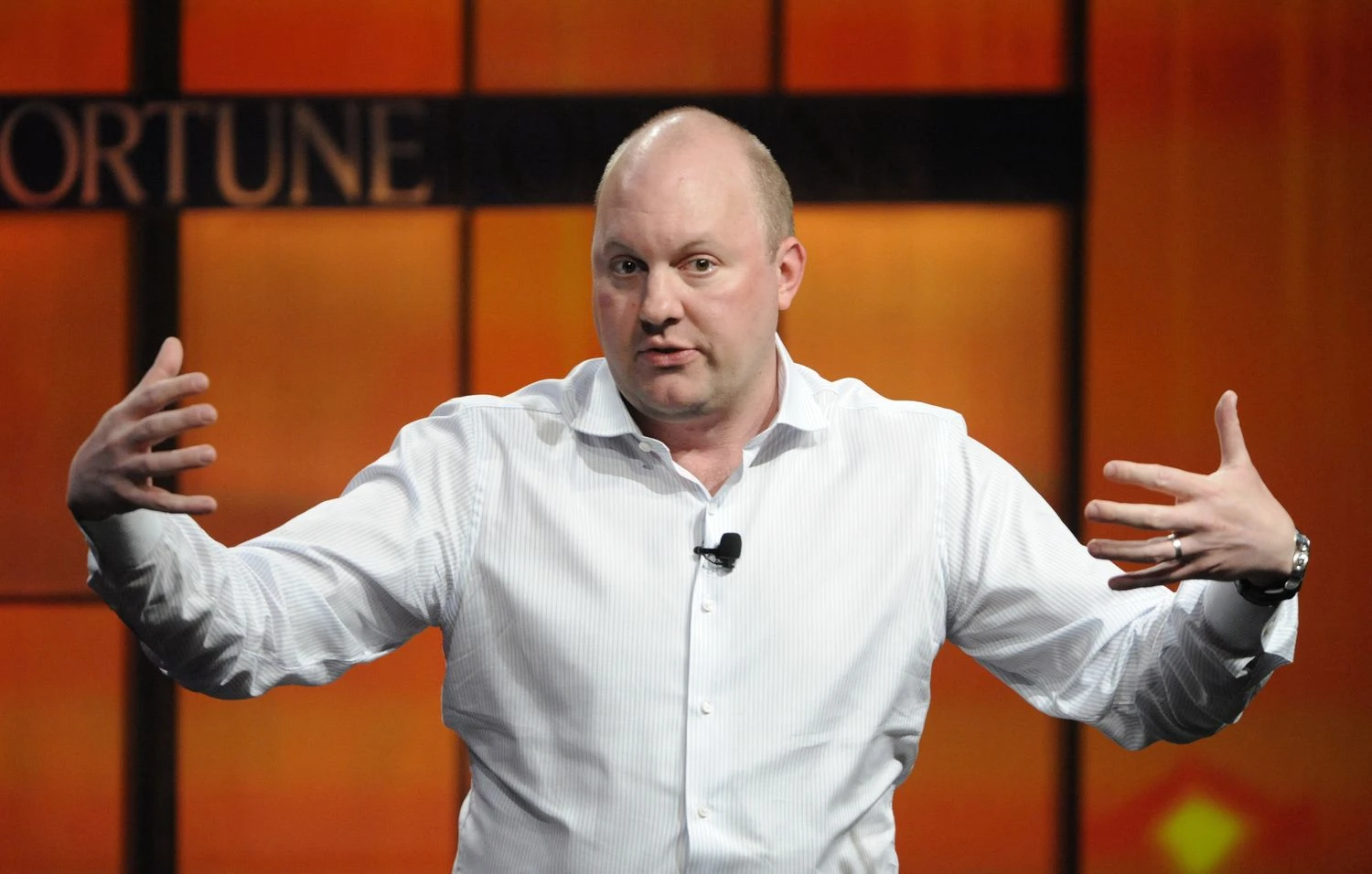 Marcas Andreessenas, rizikos kapitalo fondų valdytojos „Andreessen Horowitz“ vienas iš įkūrėjų ir generalinis partneris. Philo McCarteno („Reuters“/„Scanpix“) nuotr.
