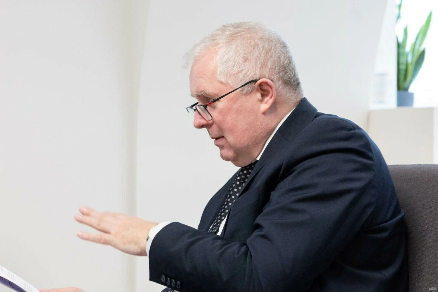 Arvydas Anušauskas, krašto apsaugos ministras. Juditos Grigelytės (VŽ) nuotr.