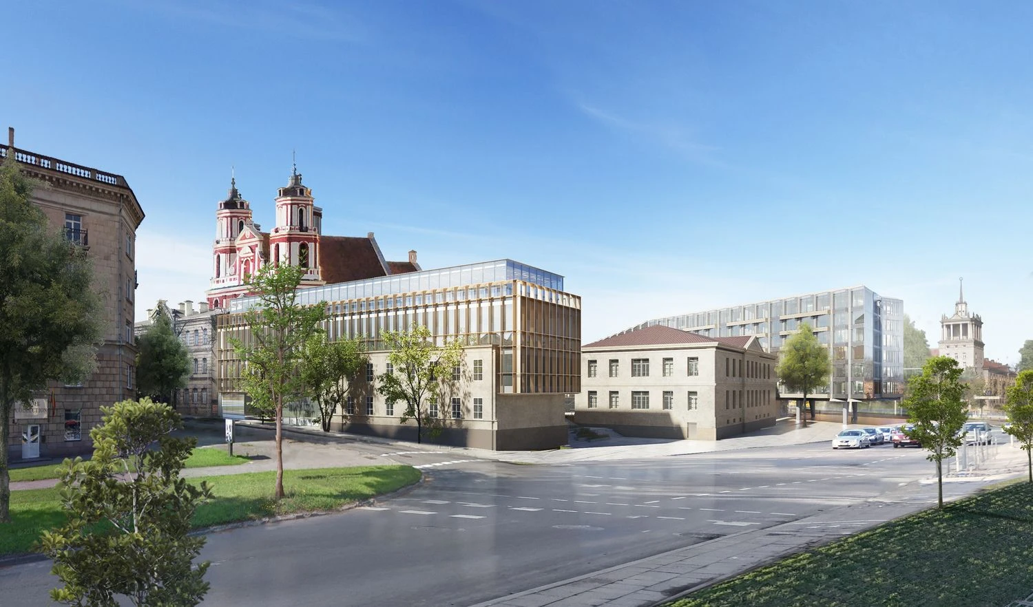 Atnaujintas projektas. „Archinovos“ vizualizacija.