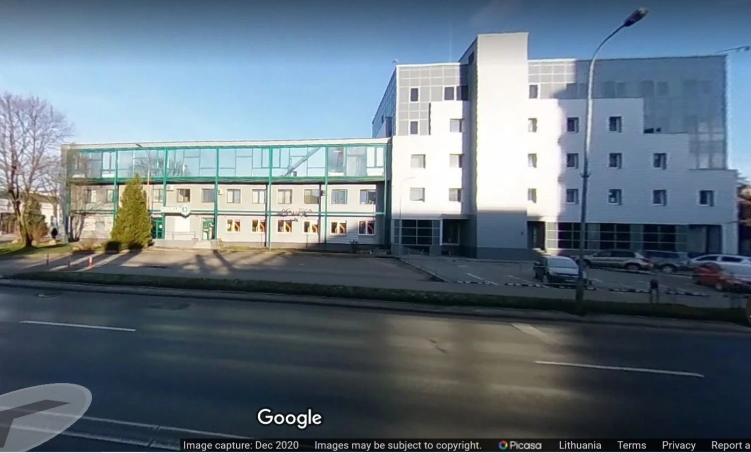 Rekonstruotas Muitinės kriminalinės tarnybos pastatas. Google atvaizdas.