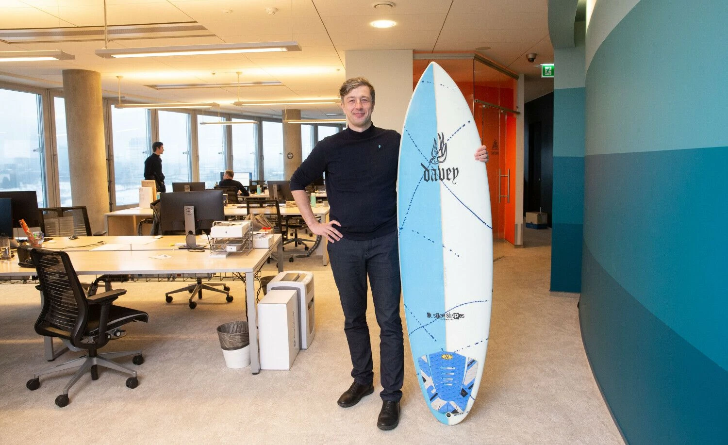 Vytautas Kaziukonis, UAB „Netflow“, valdančios prekės ženklą „Surfshark“, vadovas. Juditos Grigelytės (VŽ) nuotr.