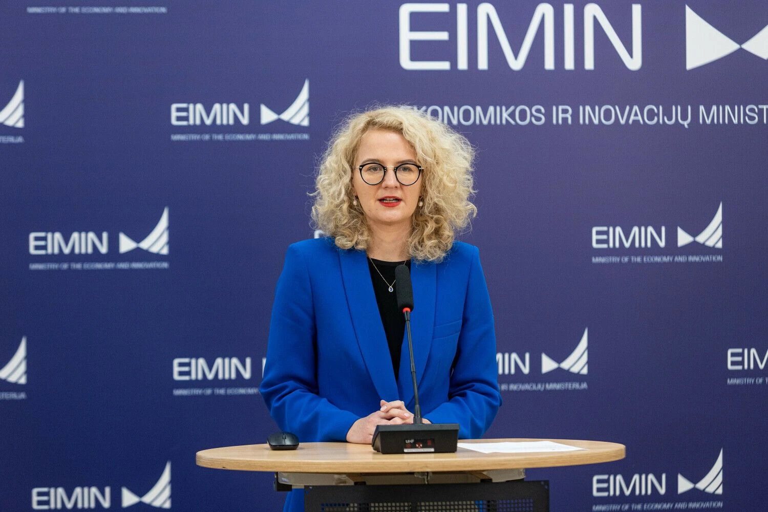 Aušrinė Armonaitė, Ekonomikos ir inovacijų ministrė. Pauliaus Paleckio (BNS) nuotr.