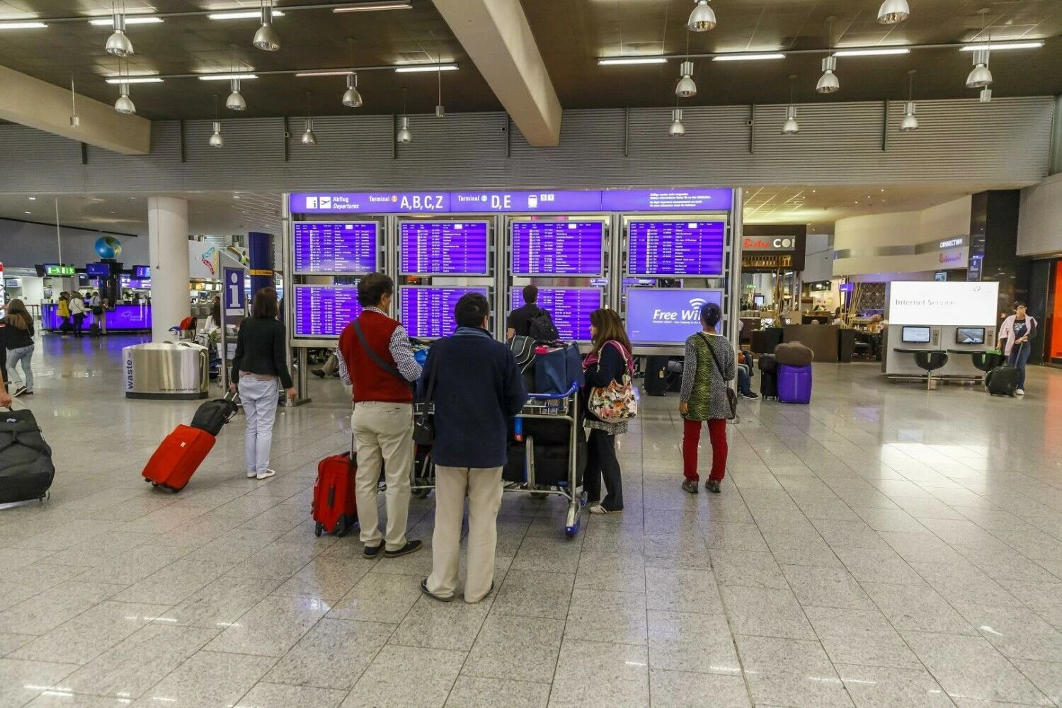 Vokietija, Frankfurto oro uostas. Vladimiro Ivanovo (VŽ) nuotr.