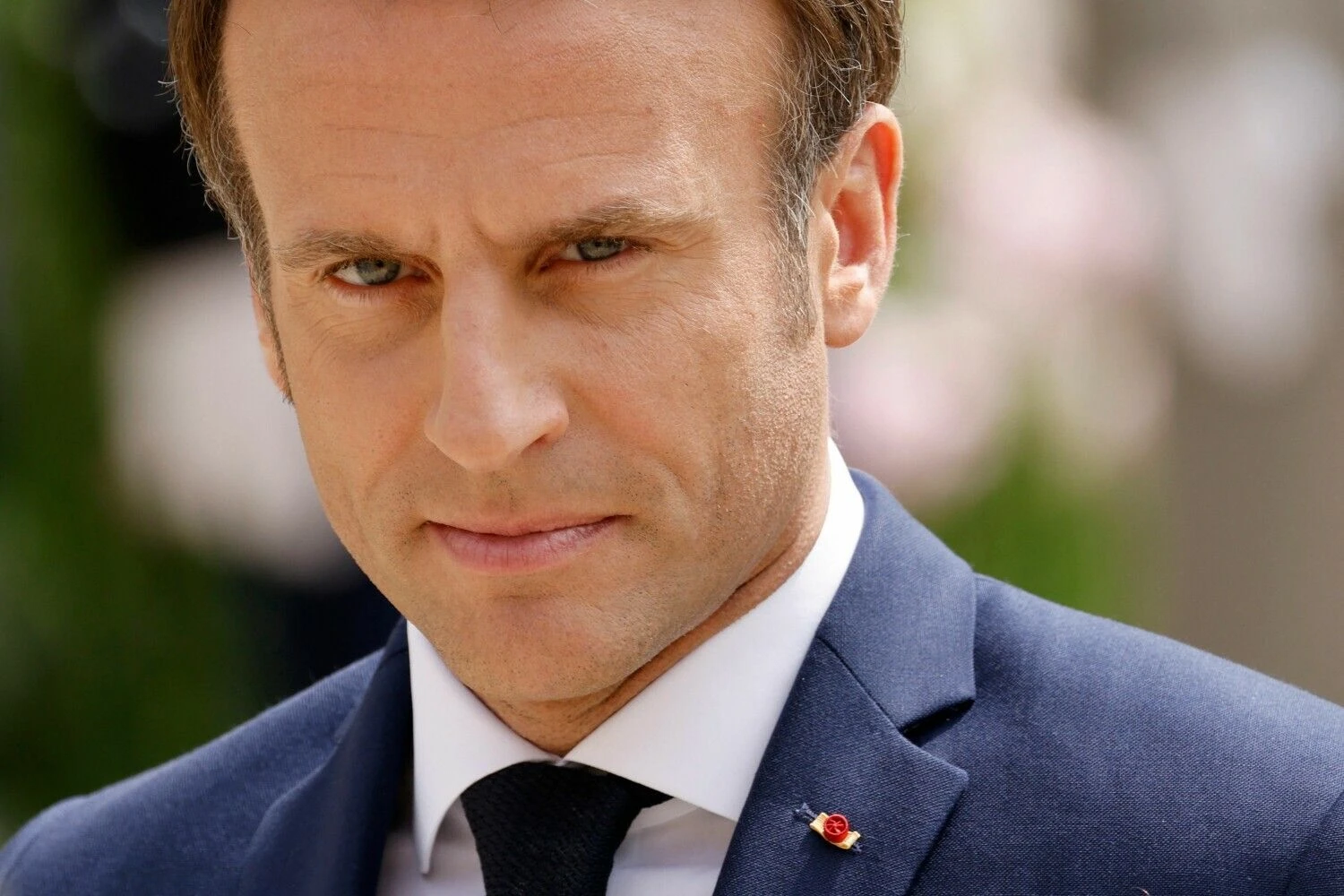 Prancūzijos prezidentas Emmanuelis Macronas. Ludoviciaus Marino (AFP /„Scanpix“) nuotr.