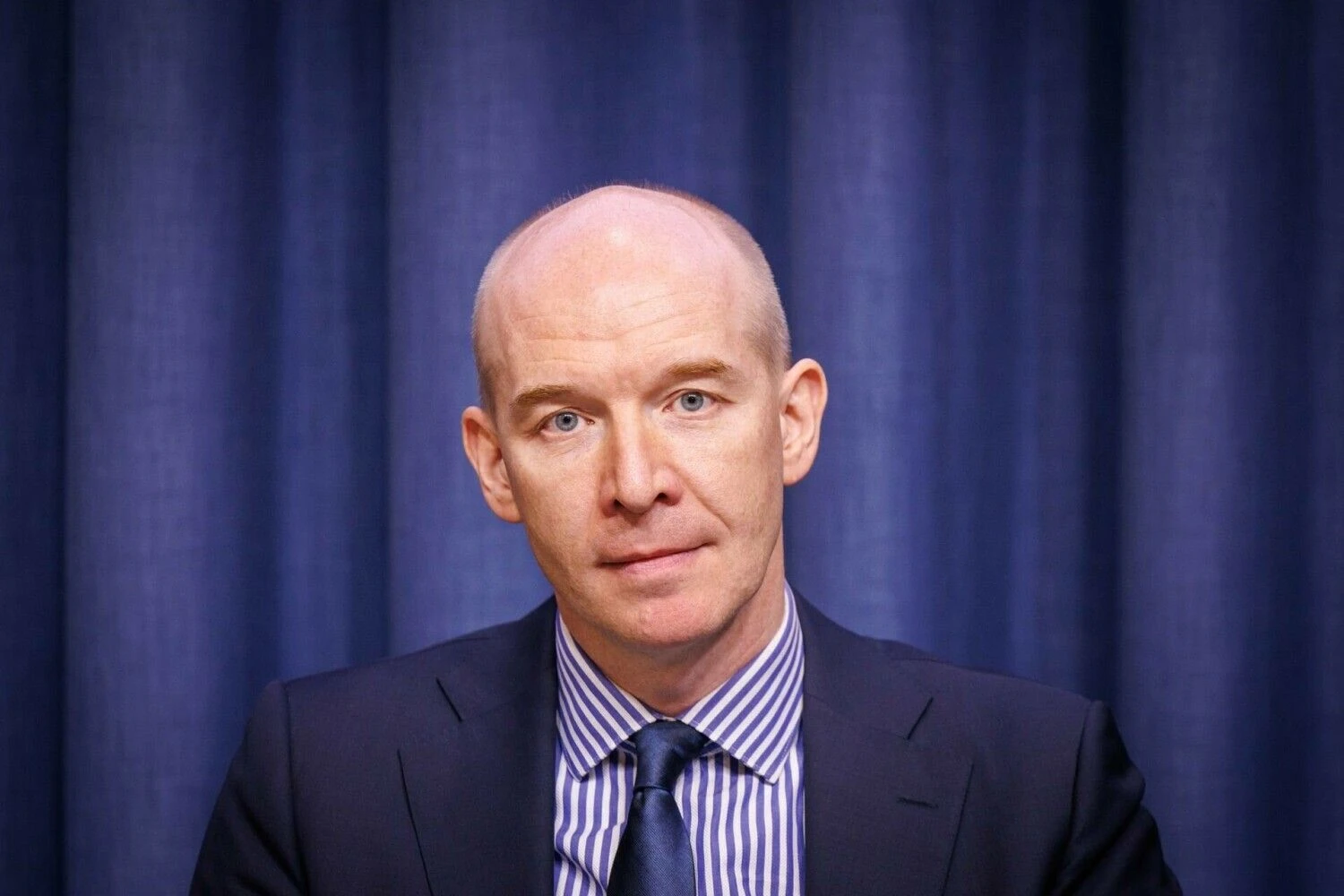 Madis Mulleris, Estijos centrinio banko valdytojas. Andro Kralloos (dv.ee) nuotr.