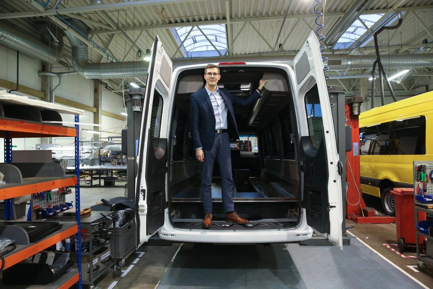 Karolis Šimkus, UAB „Altas komercinis transportas“ pardavimų vadovas. Vladimiro Ivanovo (VŽ) nuotr.