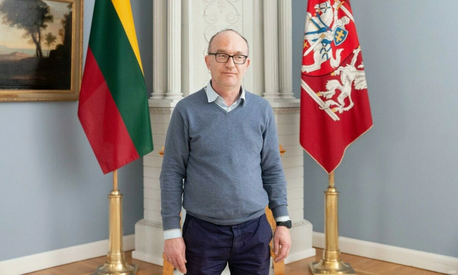 Frederikas Jansonas, prezidento patarėjas. Juditos Grigelytės (VŽ) nuotr.