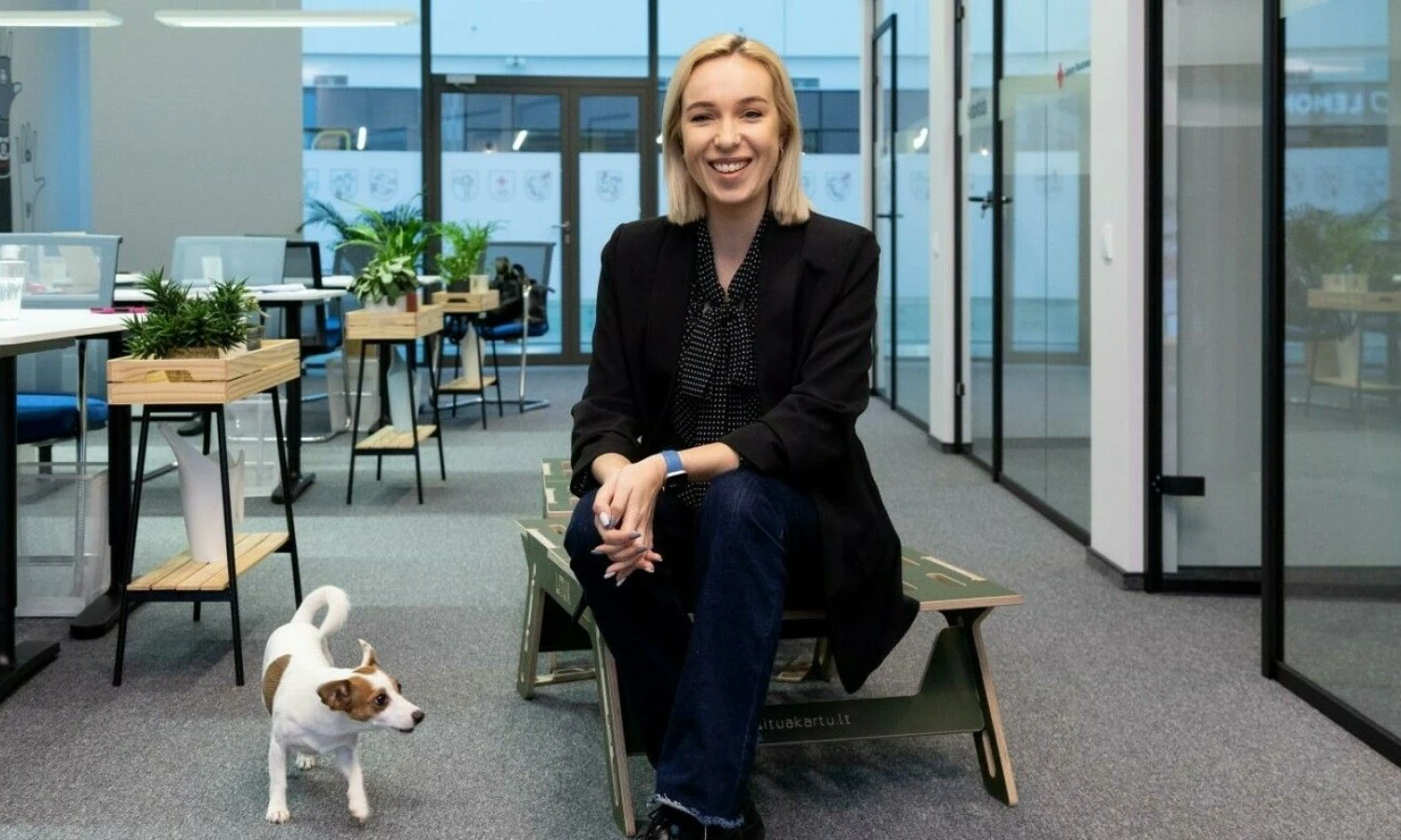 Luka Lesauskaitė, Lietuvos Raudonojo kryžiaus komunikacijos vadovė. Vladimiro Ivanovo (VŽ) nuotr.