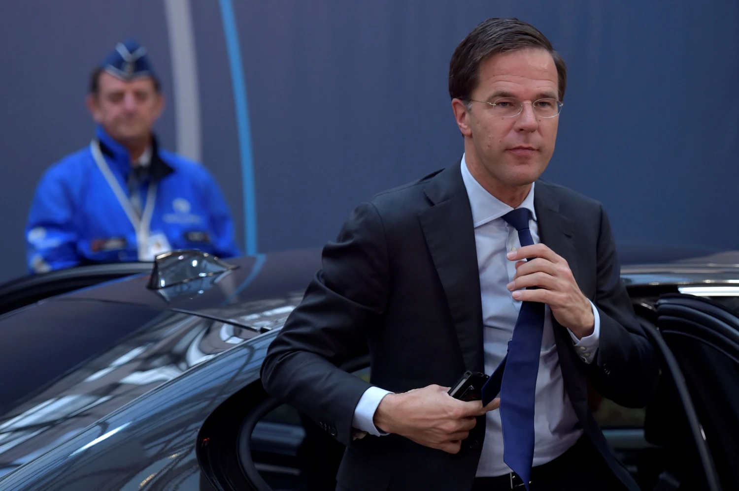 Nyderlandų premjeras Markas Rutte. Erico Vidalo („Reuters“ / „Scanpix“) nuotr.
